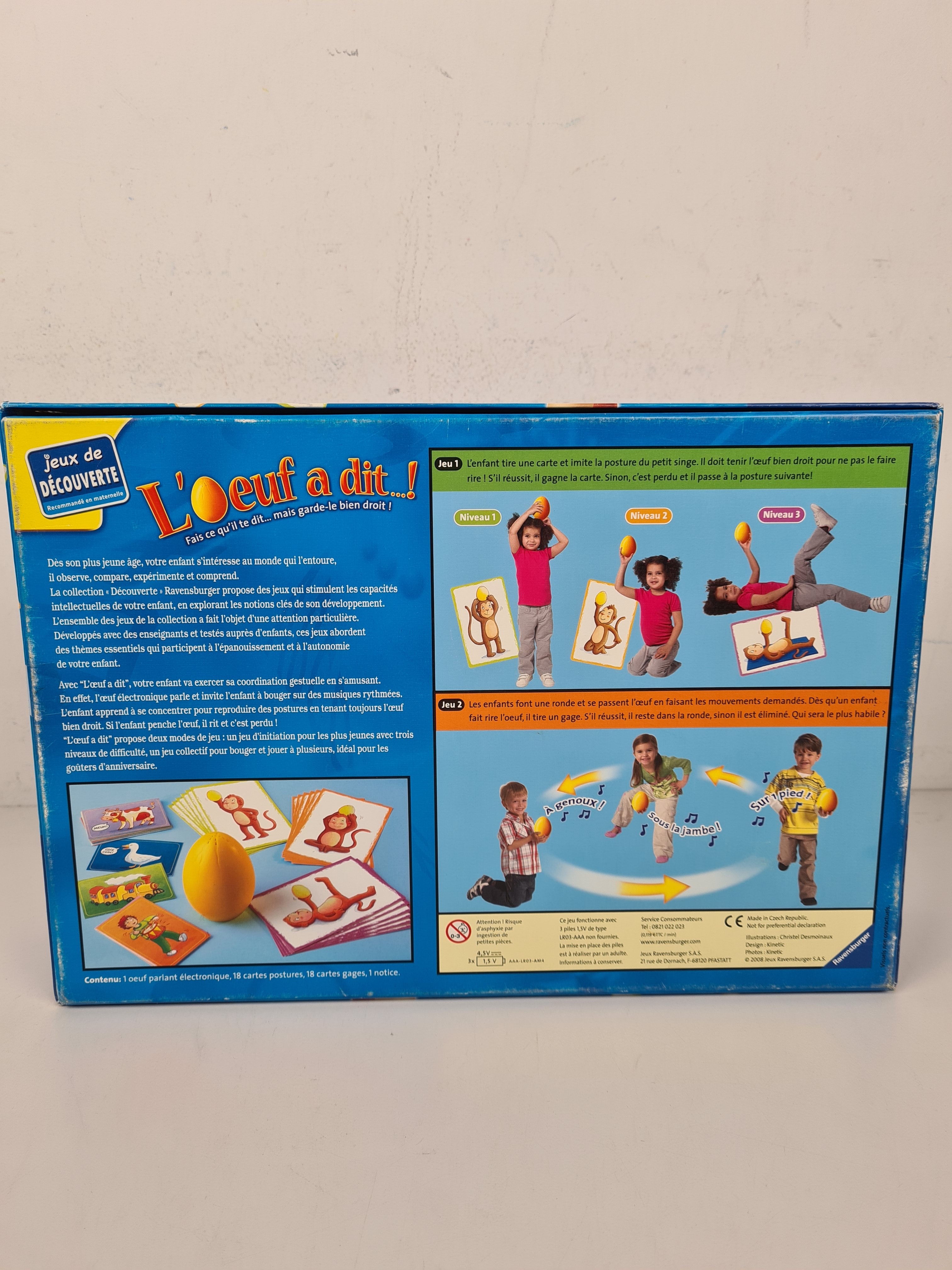 Jeu éducatif - L'œuf a dit ...! - Ravensburger - 3 ans+ - Photo 3