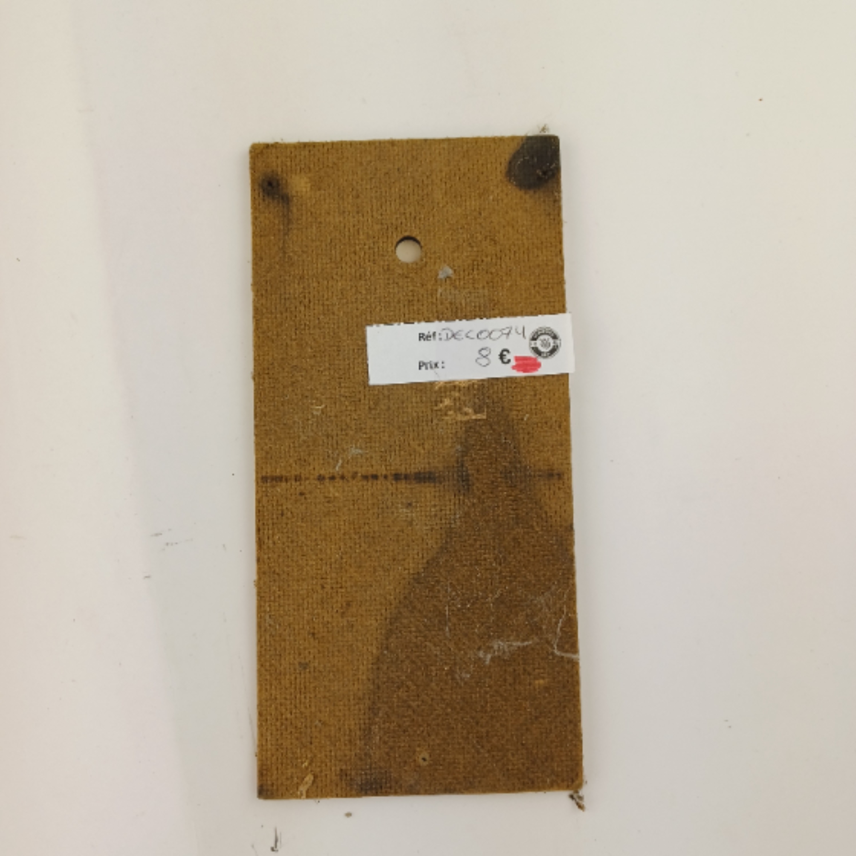 Petit tableau d'un Poulbot urinant de 10x20cm - Photo 3