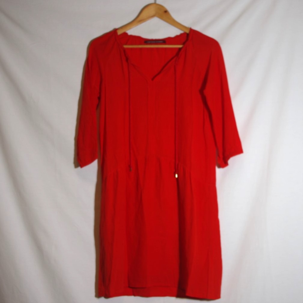 ❤️ Robe Comptoir des Cotonniers - T34 - Rouge Doublée ❤️ Intemporelle & Élégante - Photo 1