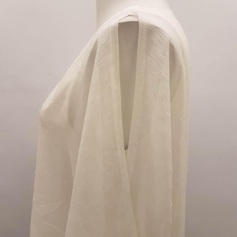 Top en voile blanc - GRAIN DE MALICE - taille M - Photo 5