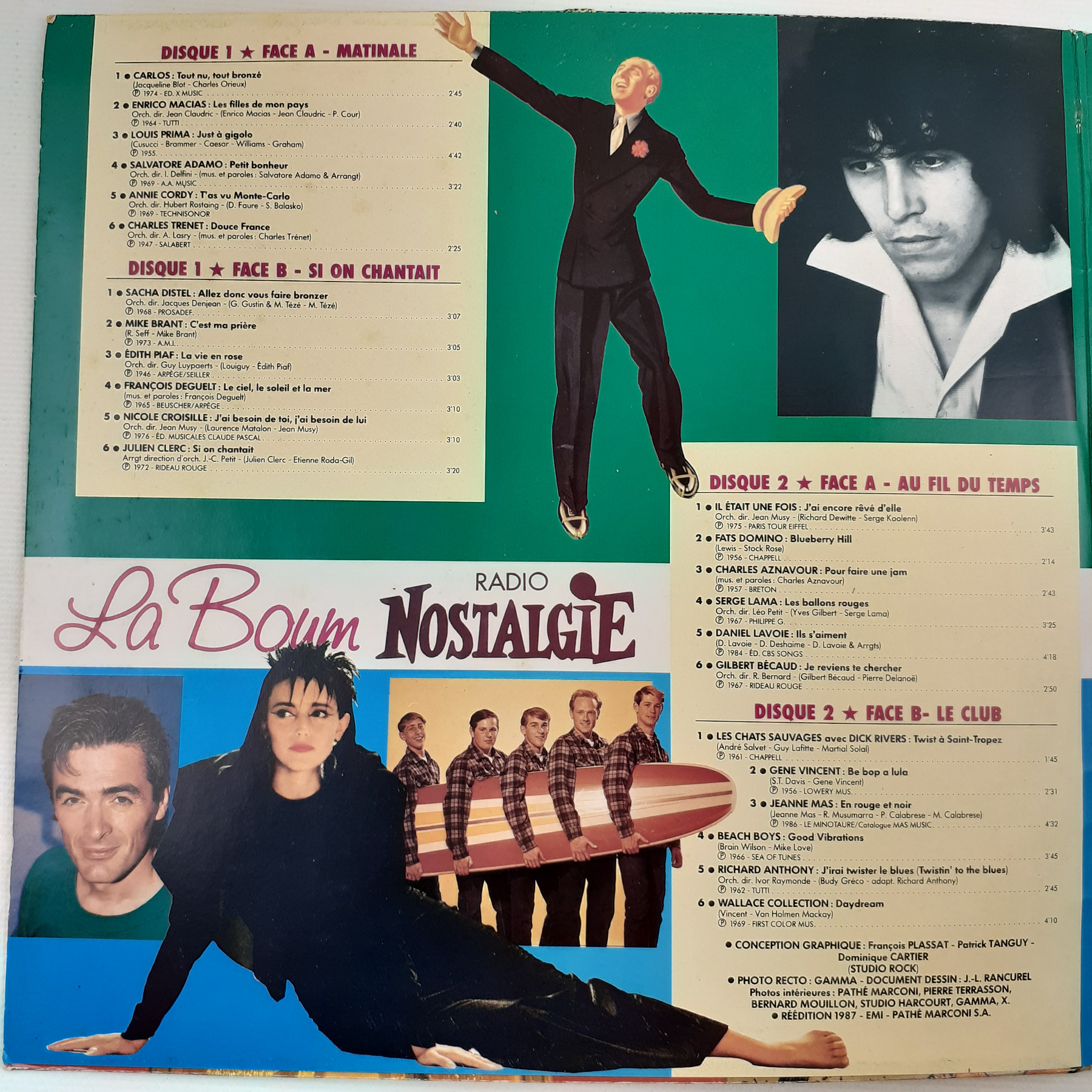 La Boum Radio Nostalgie - 1987 Très bon état - Vue 6 - 