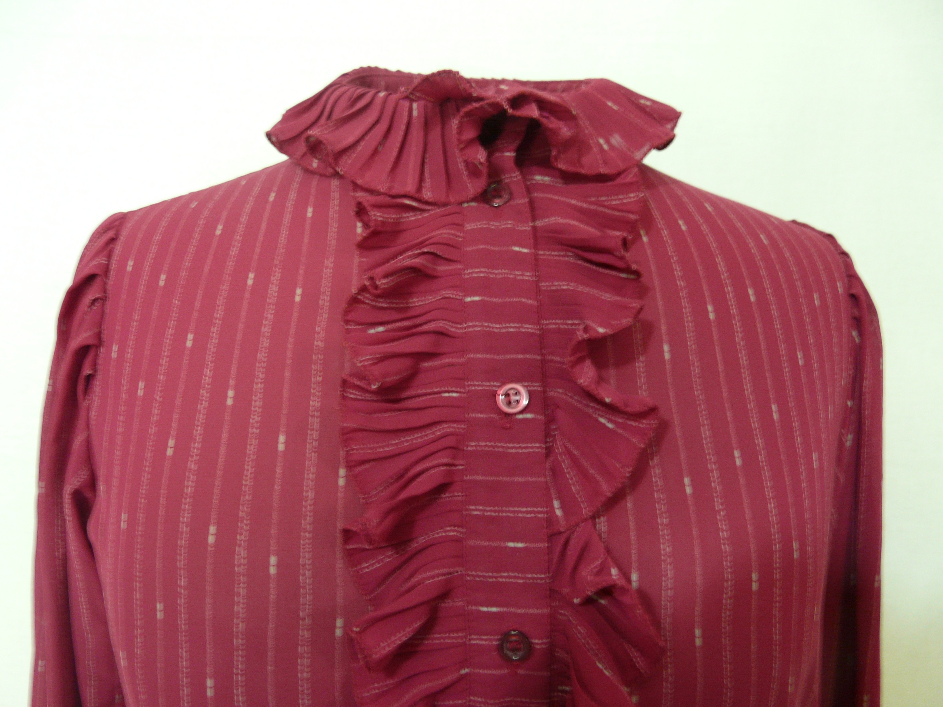 HF356 - Chemisier style Victorien - Agapi Paris - Taille L - Photo 5