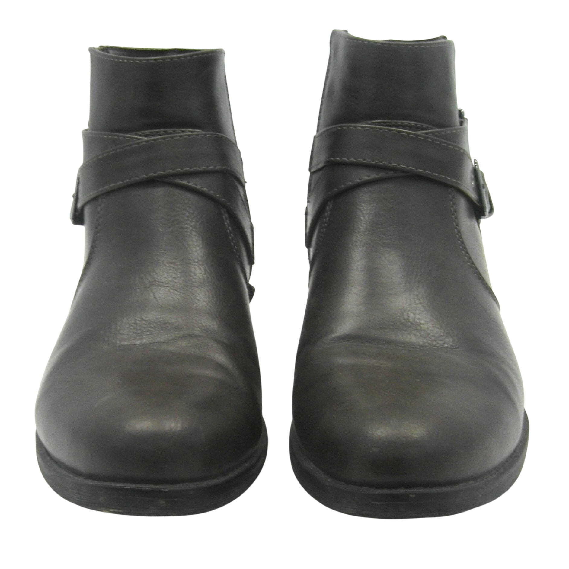 Bottines marron en cuir Gémo taille 39 - Photo 0