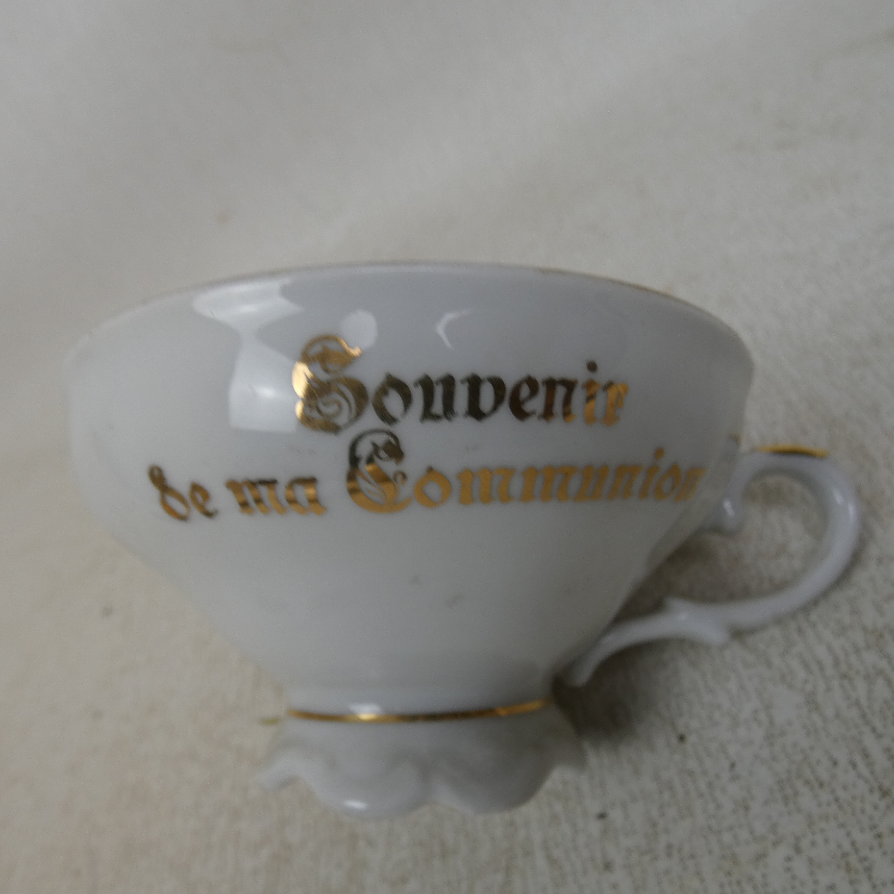 Ensemble Communion Vintage en Porcelaine Bon état - Vue 13 - 