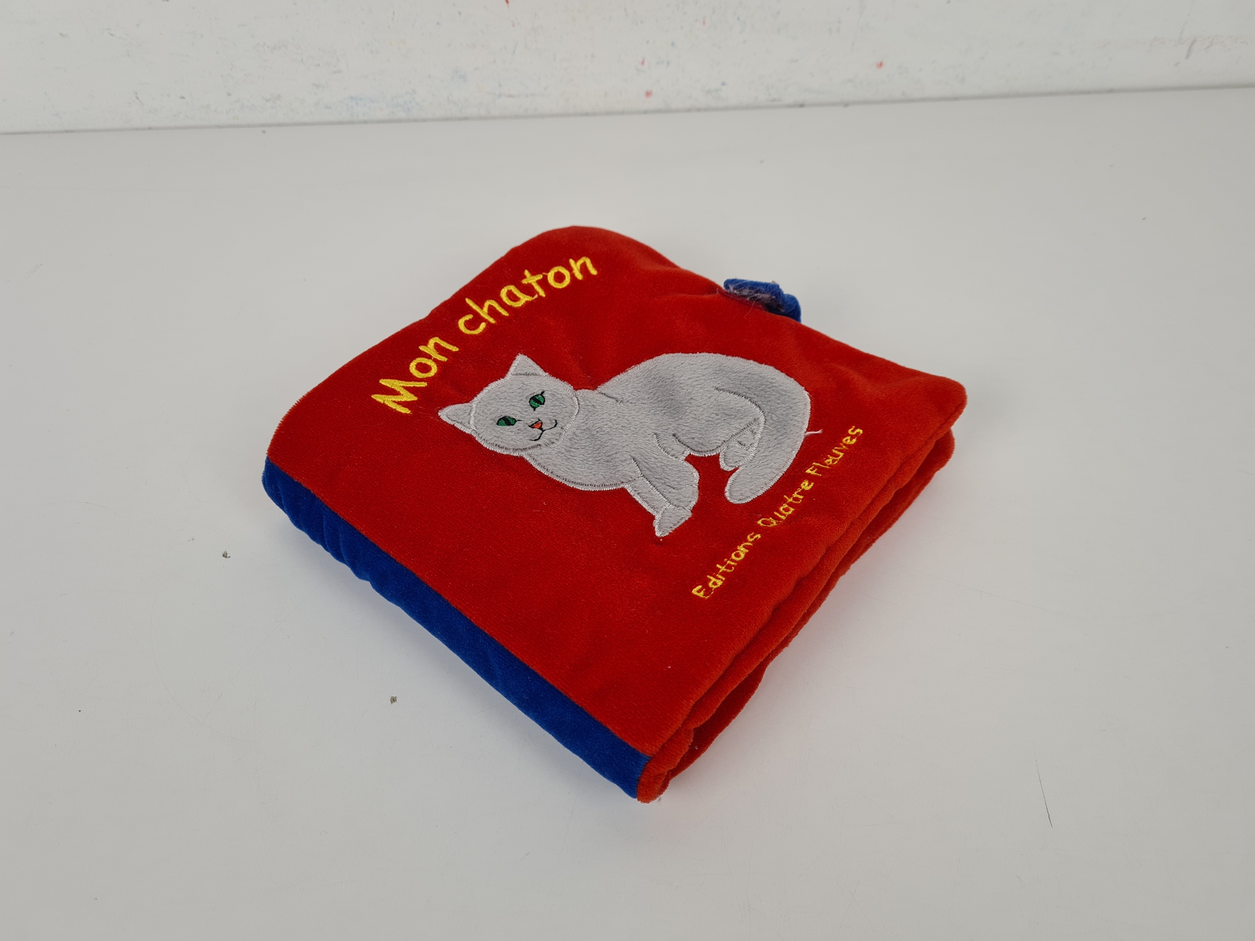 Jeu d'éveil - Livre en tissu - Mon chaton - Quatre Fleuves - 0/3 ans - Photo 3