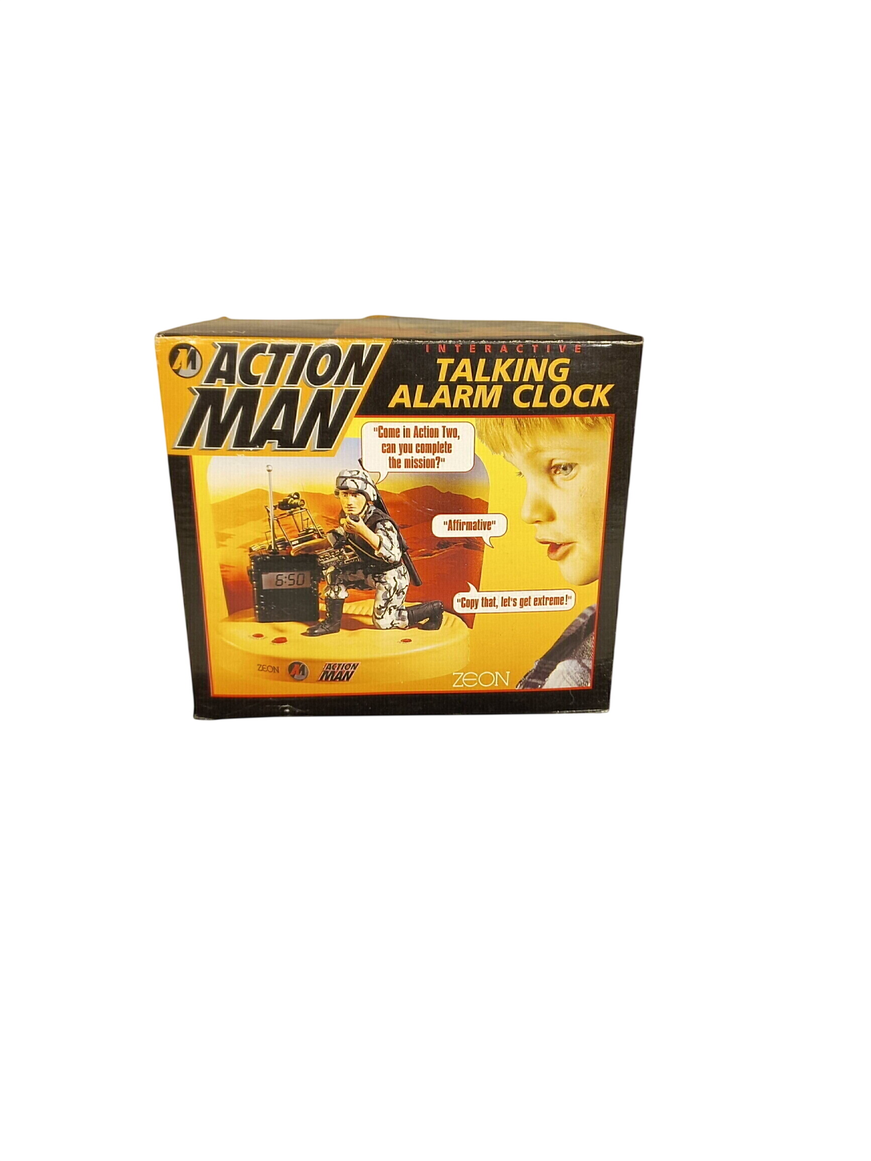 Action man réveil 1996 collector piles LR6 non fournies Hasbro vintage État correct -  reconditionné disponible sur Label Emmaüs