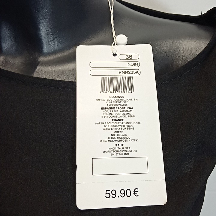 Robe de soirée "NAFNAF" Taille 36 Comme neuf - Vue 6 - 