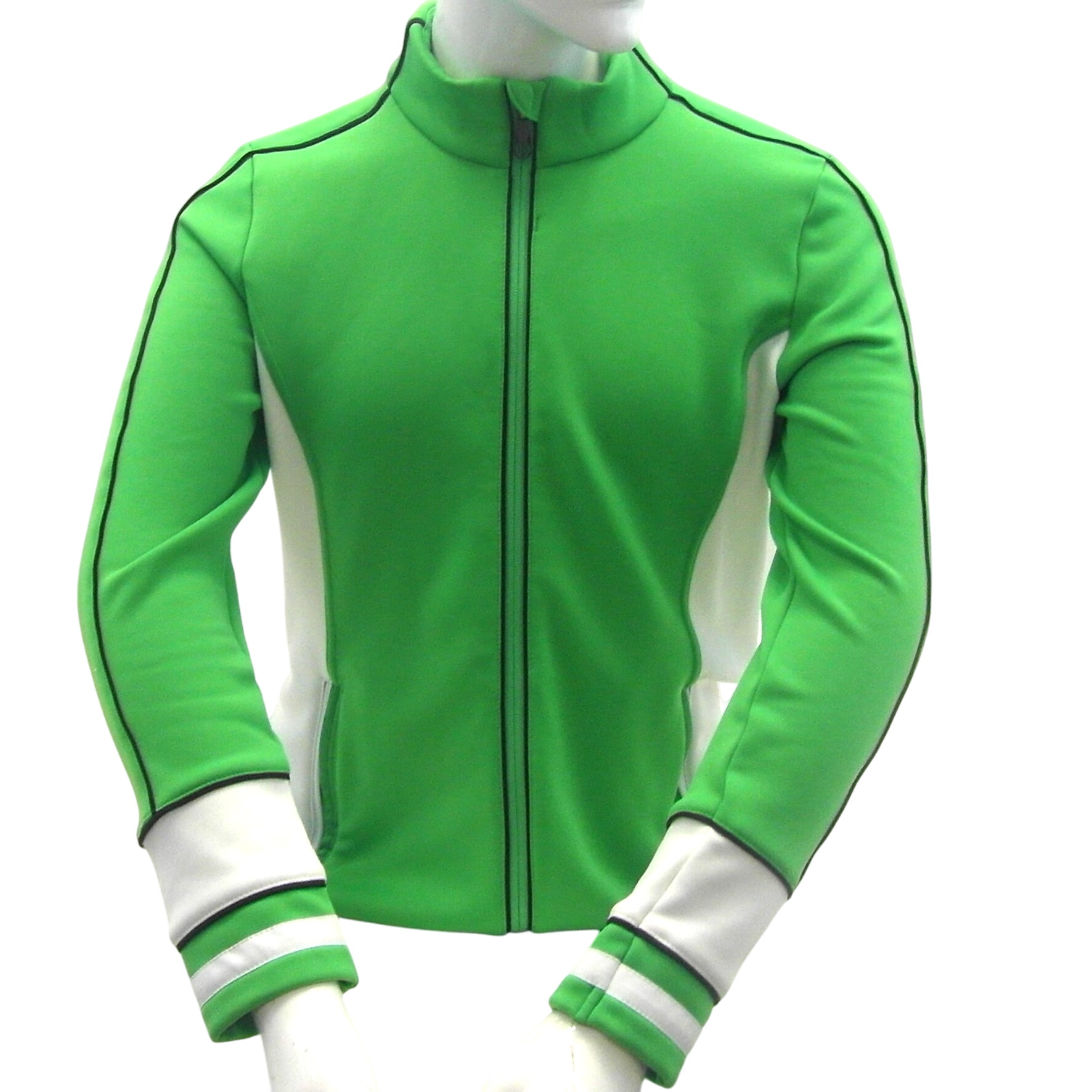 Pull vert et blanc Poivre Blanc taille L - Photo 0