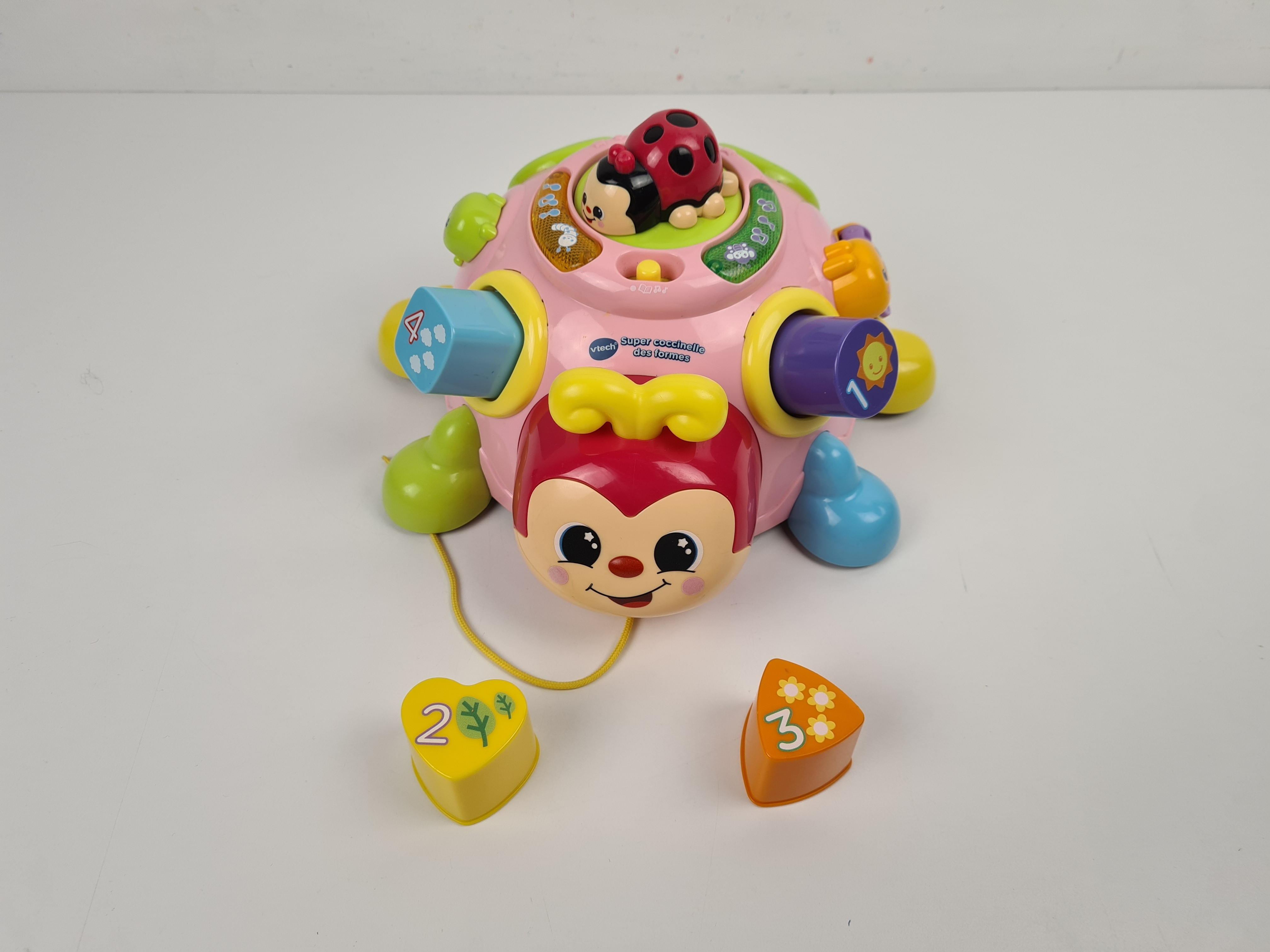 Jeu d'éveil - Super coccinelle des formes rose - Vtech - 12 mois + - Photo 3