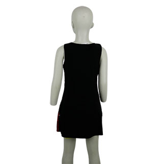 Robe noire à paillettes noires et rouges - Fille - Hoogy Googy - Taille 12 ans - Photo 1