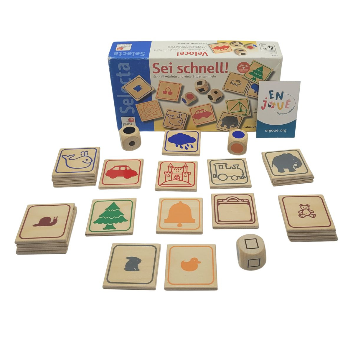 Voir photo 2 de Jeu en bois - Soyez rapides ! Selecta - A partir de 4 ans. Jeu en bois - Soyez rapides ! Selecta - A partir de 4 ans. - Vue 2 -