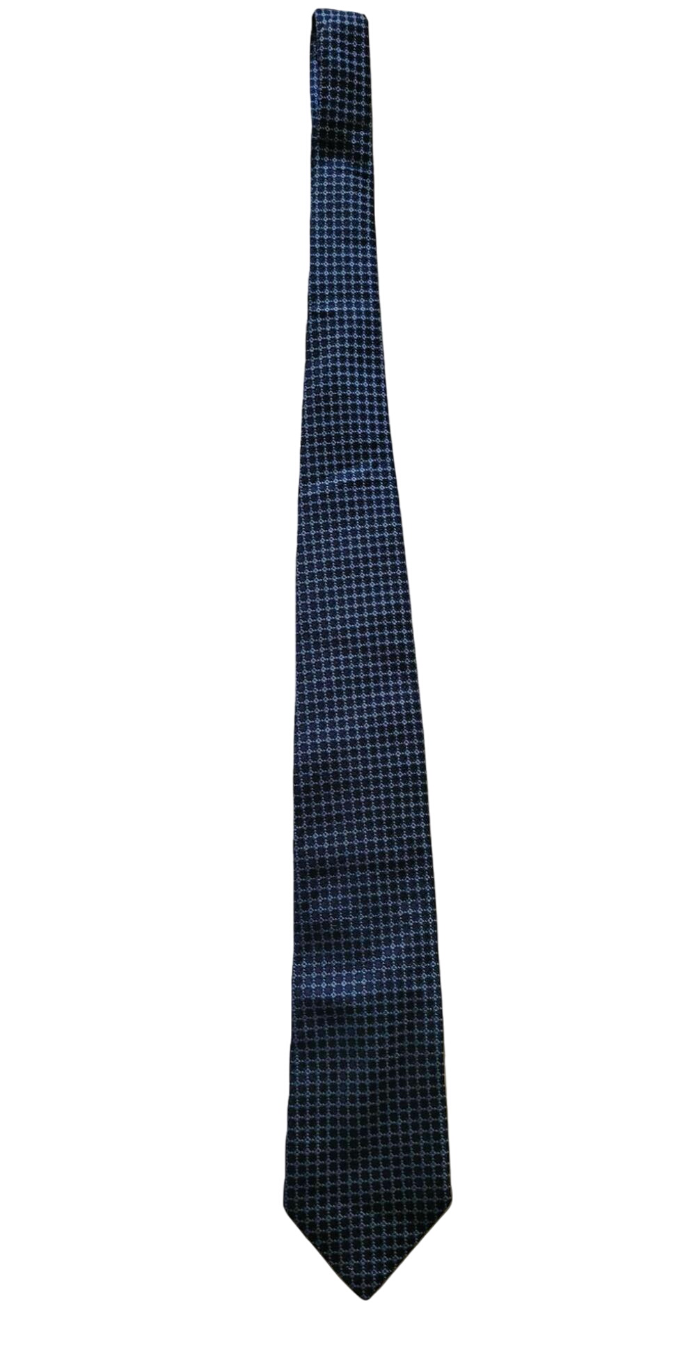 Cravate noire et grise Brentwood 100% soie - Photo 0