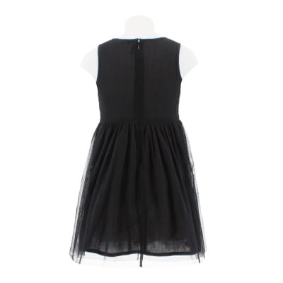 Robe noire sans manches imprimée - fille - Orchestra - taille 8 ans - Photo 1