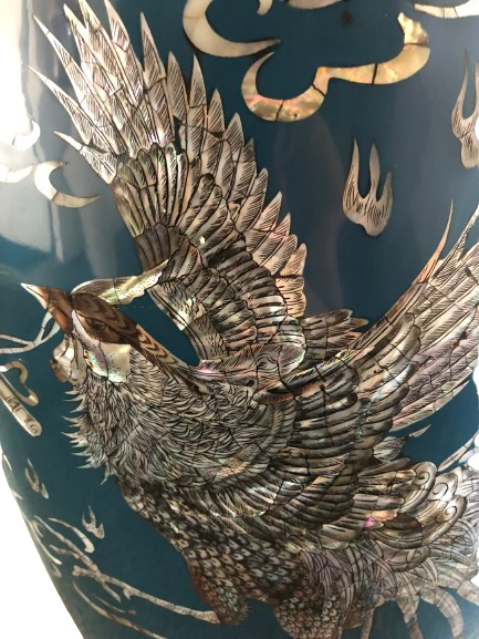 Vase bleu moderne Phan Van Rong - Photo 15