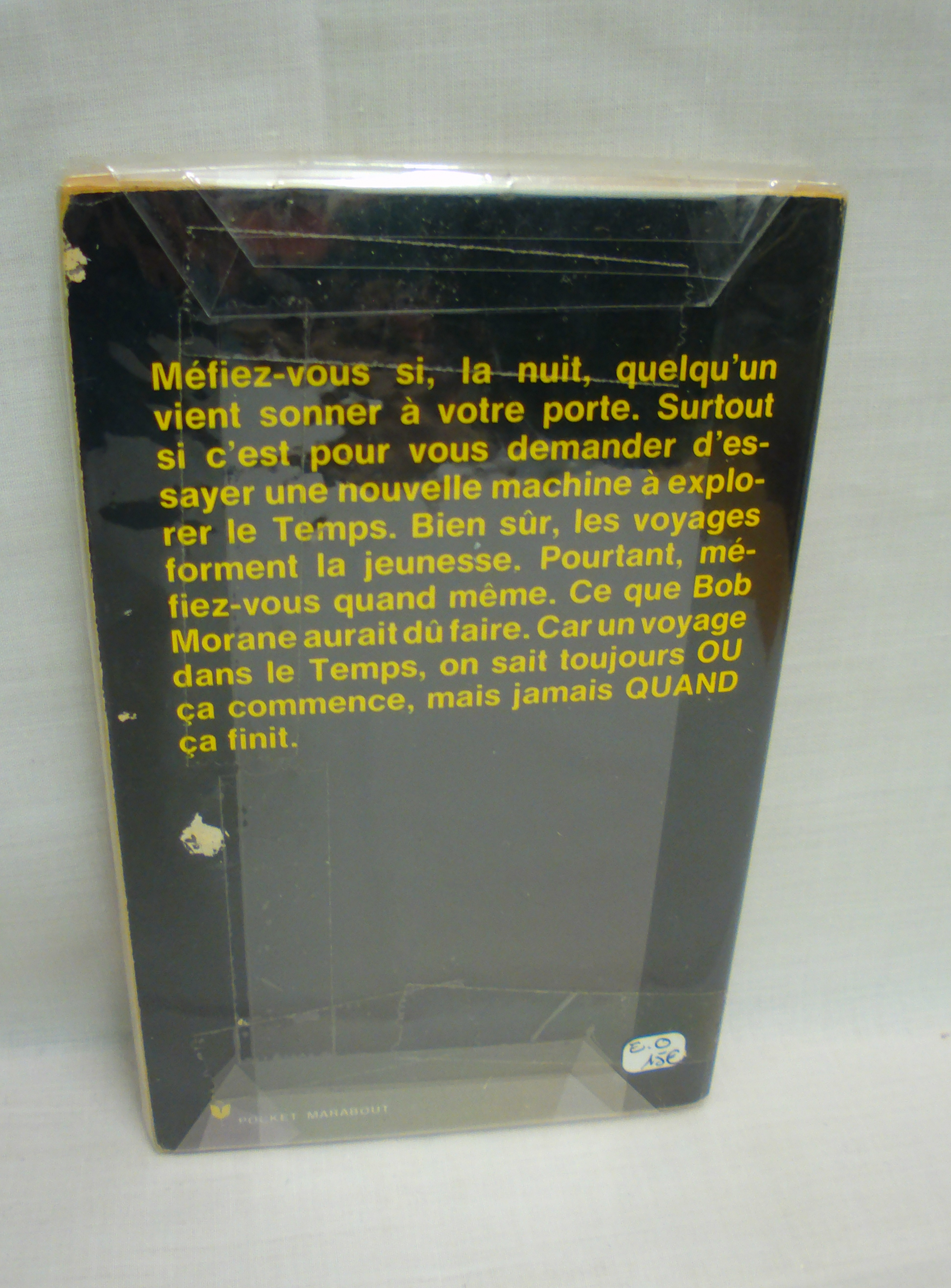 Livre Bob Morane : L'Epée du Paladin de Henri Vernes, 1973, Sous plastique - Photo 1