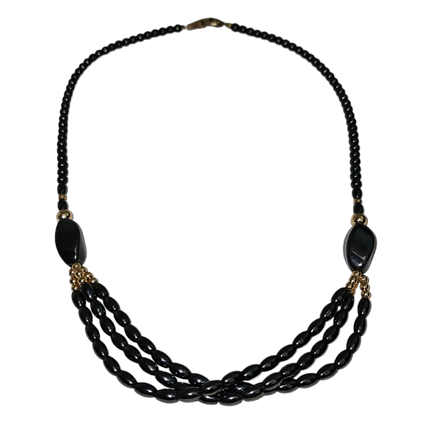 Collier d'été en hématites [Qualité] Comme neuf - Vue 2 - 