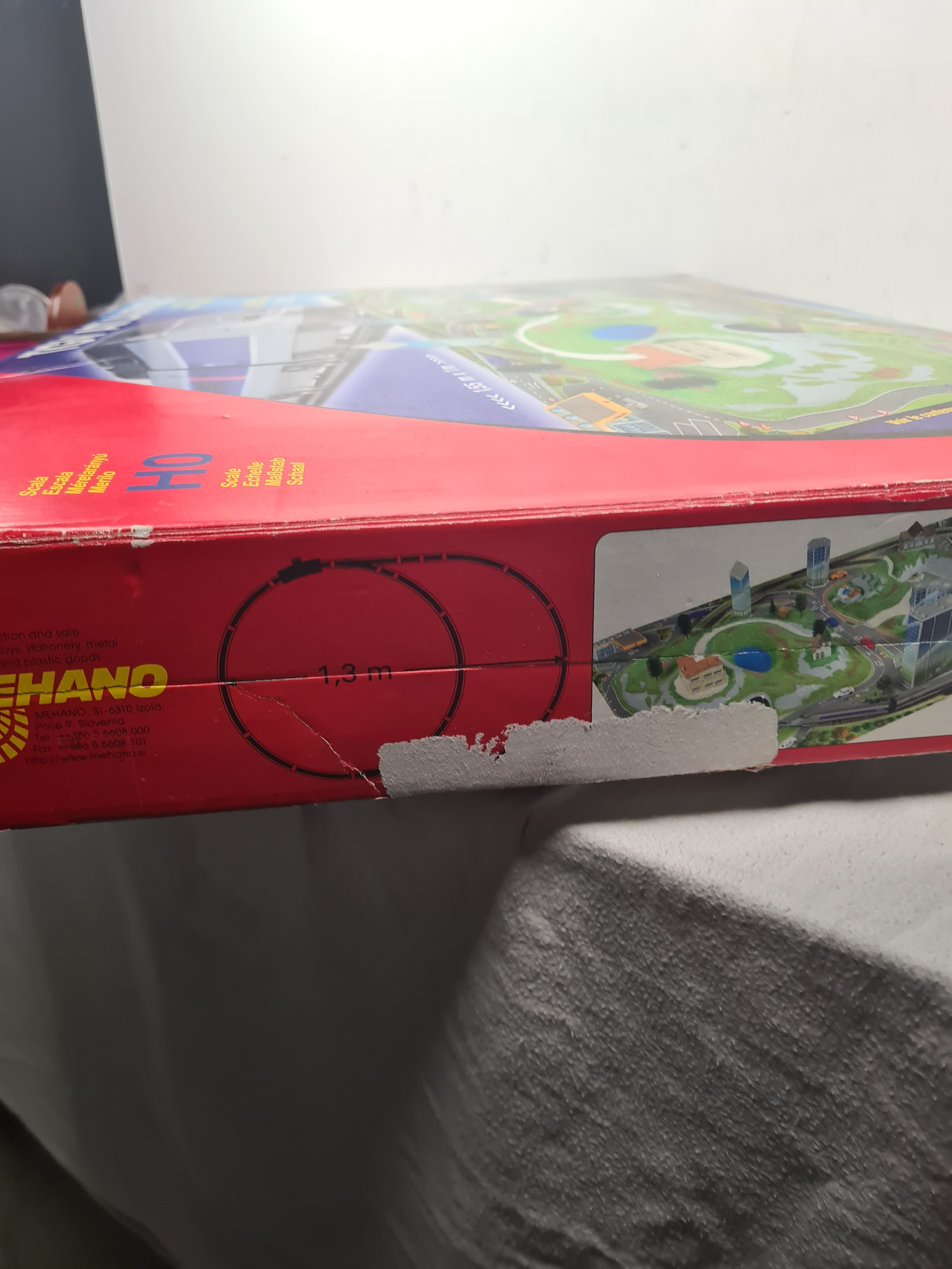 Circuit - Mehano - TGV Atlantique avec maquette Plastique Bon état - Vue 14 - 