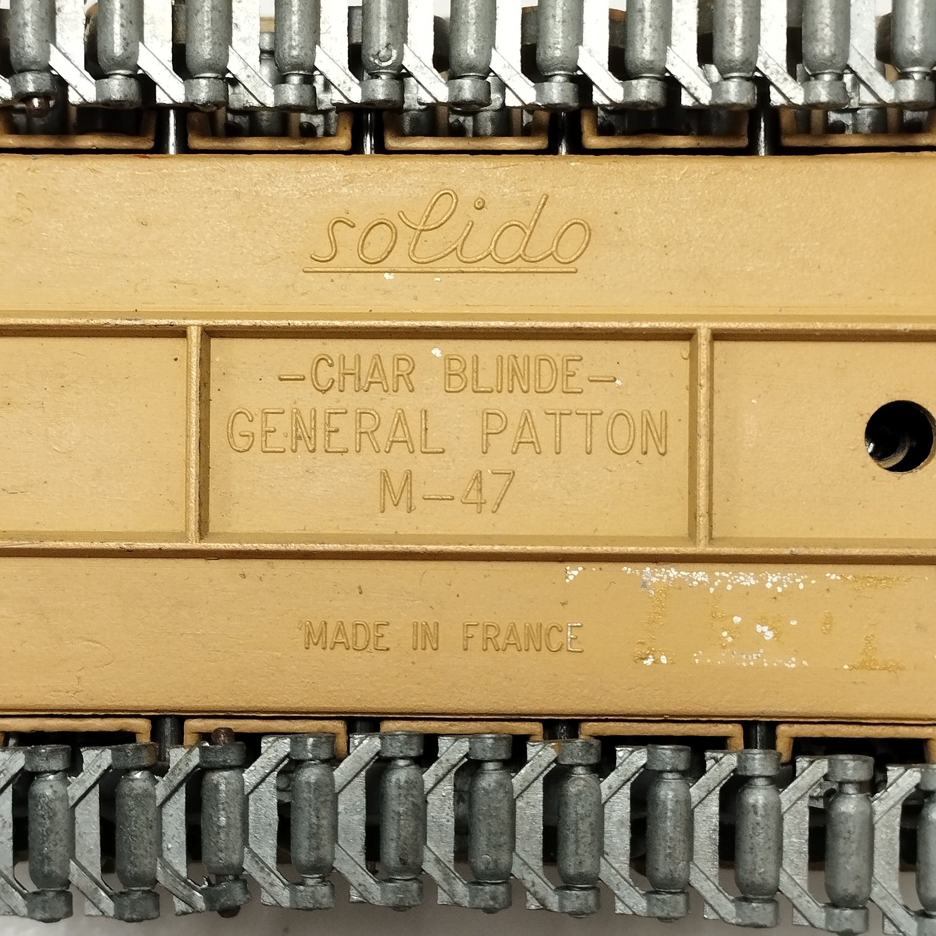 Modèle réduit ancien Solido - Char M47 Patton (armée israélienne) Très bon état - Vue 8 - 