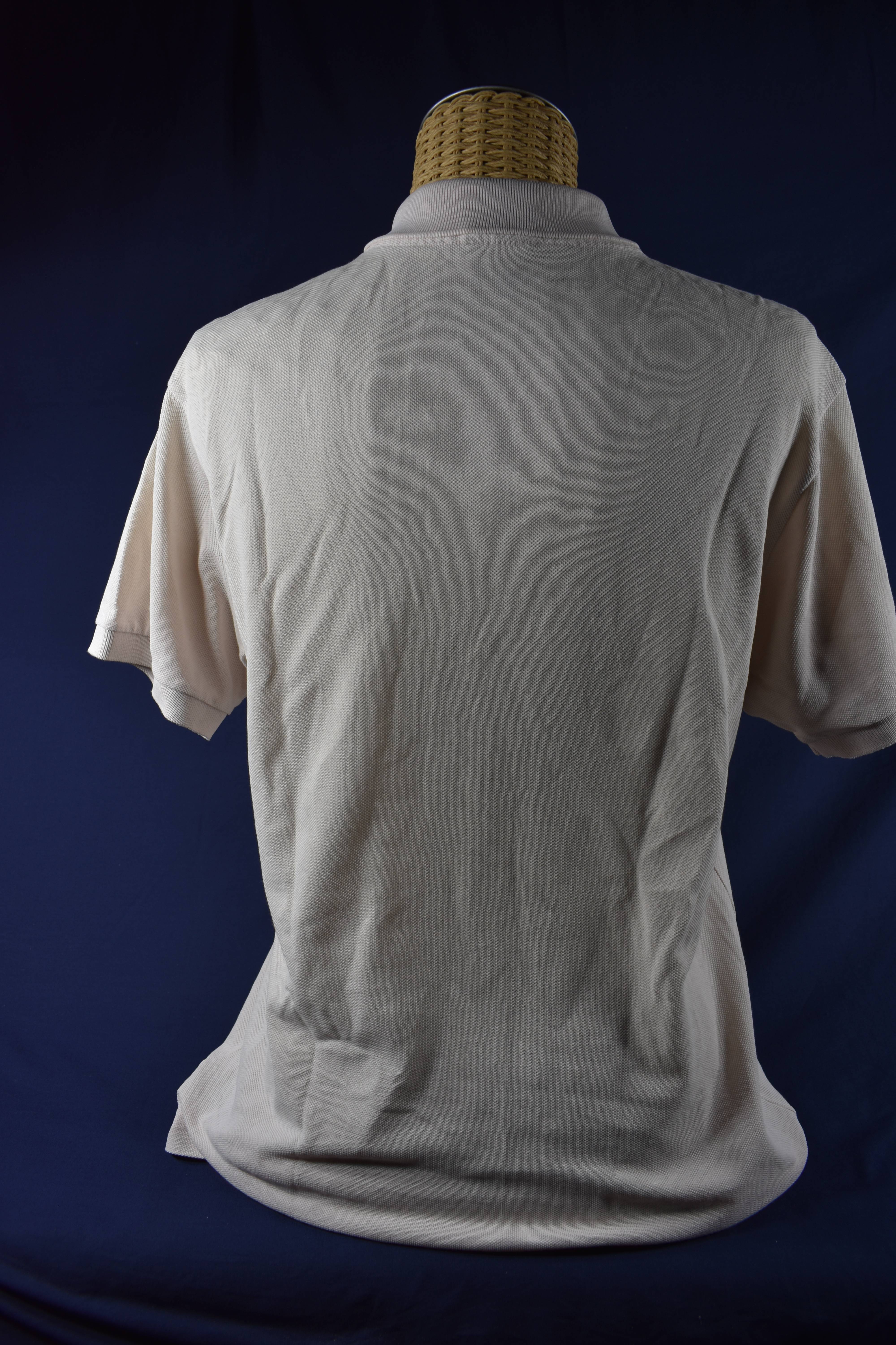 Chemisette Lacoste couleur beige clair, taille 3  - Vue 2 - 