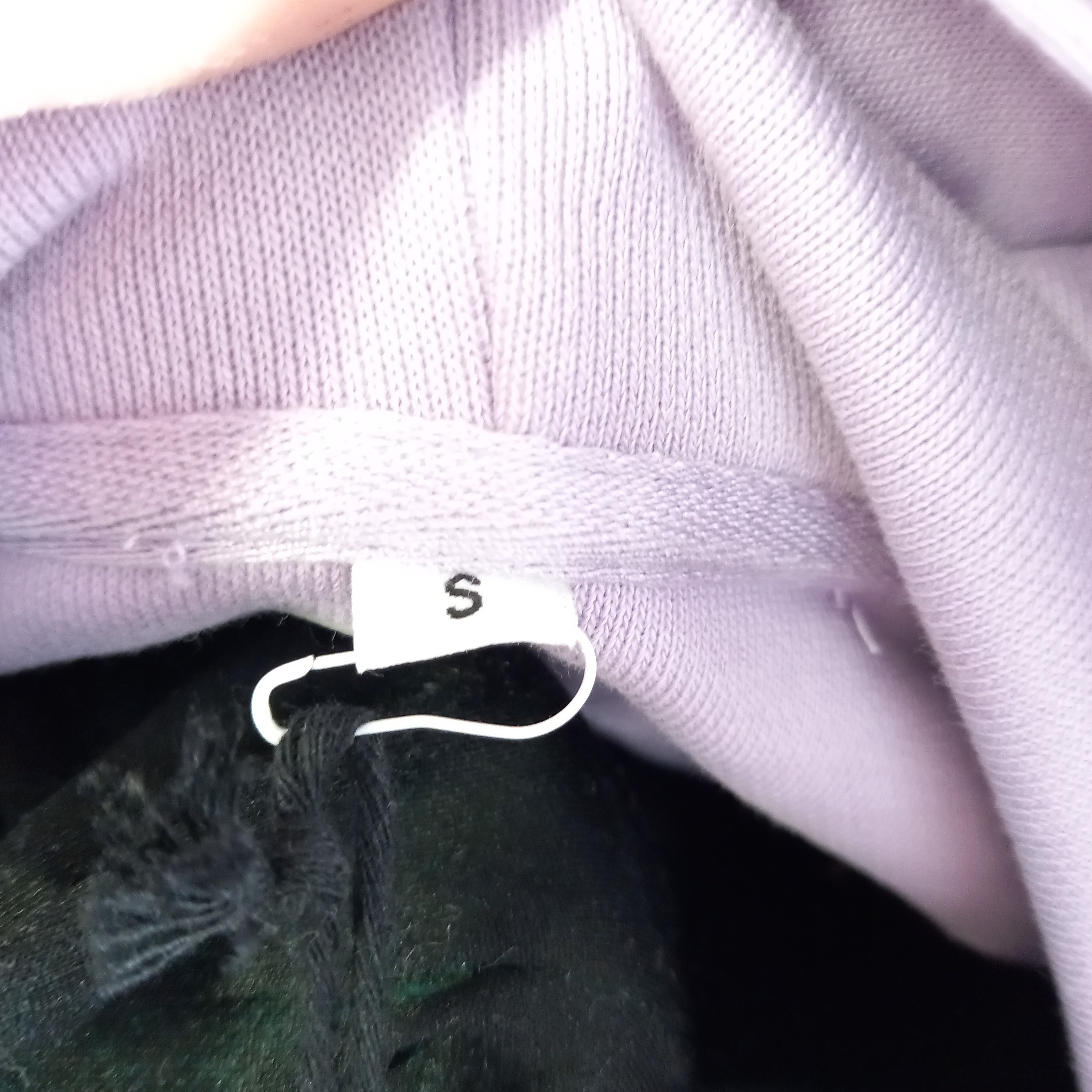 Sweat à capuche couleur parme, de taille S, de marque Arnacoeur Très bon état - Vue 8 - 