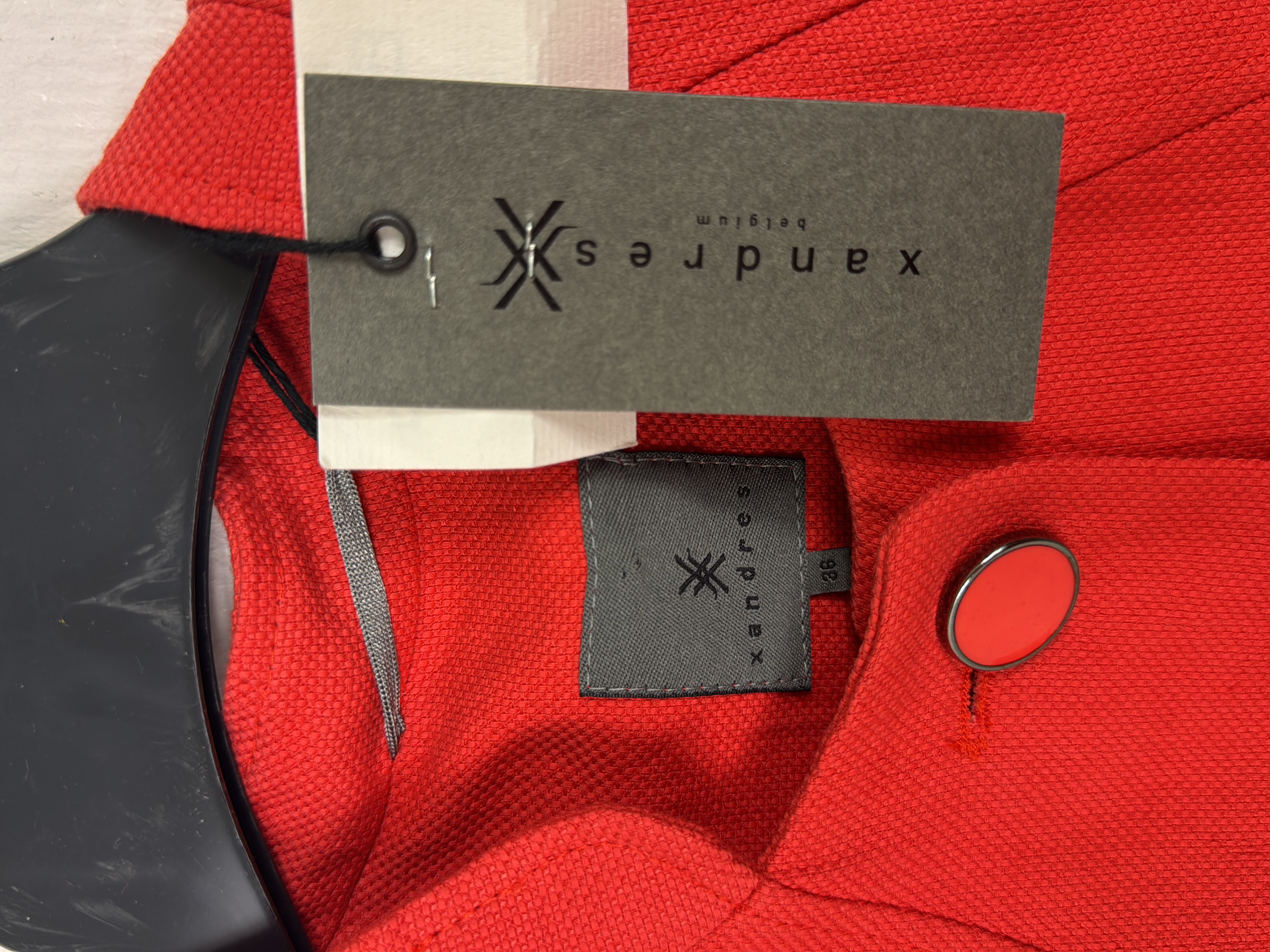 Blazer Rouge Xandres 🔴 Élégant et Chic S - Photo 2