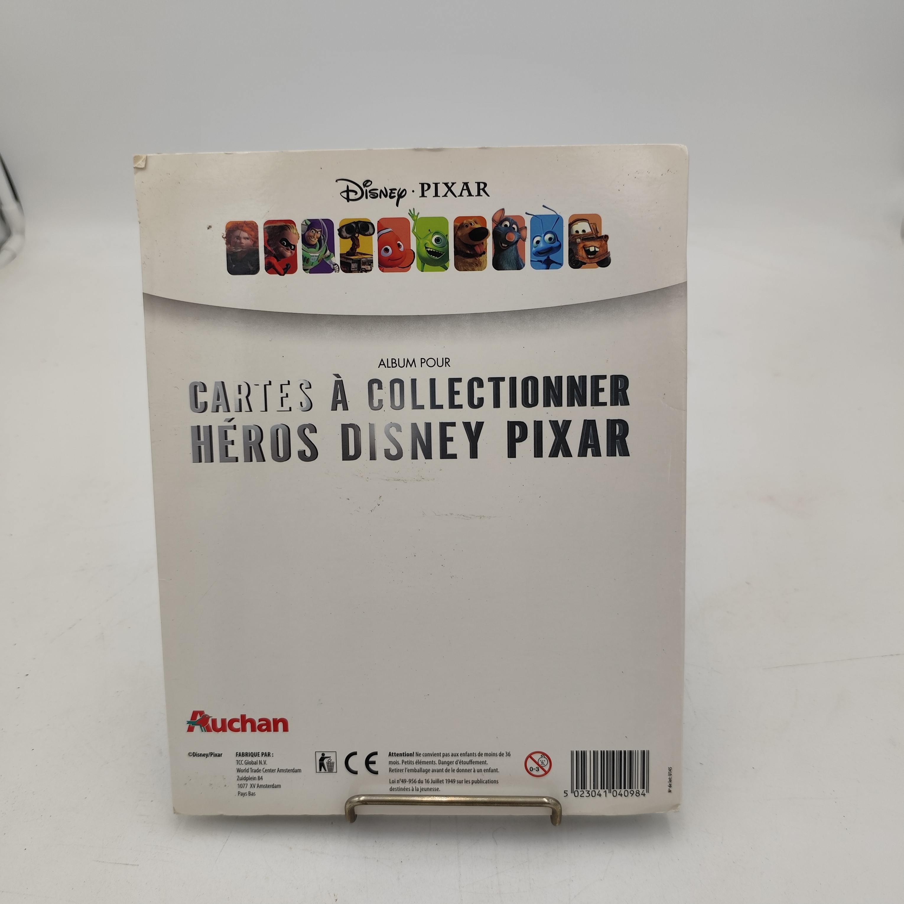 Livre Disney/Pixar - Collection de cartes Auchan - Bon état - Photo 2