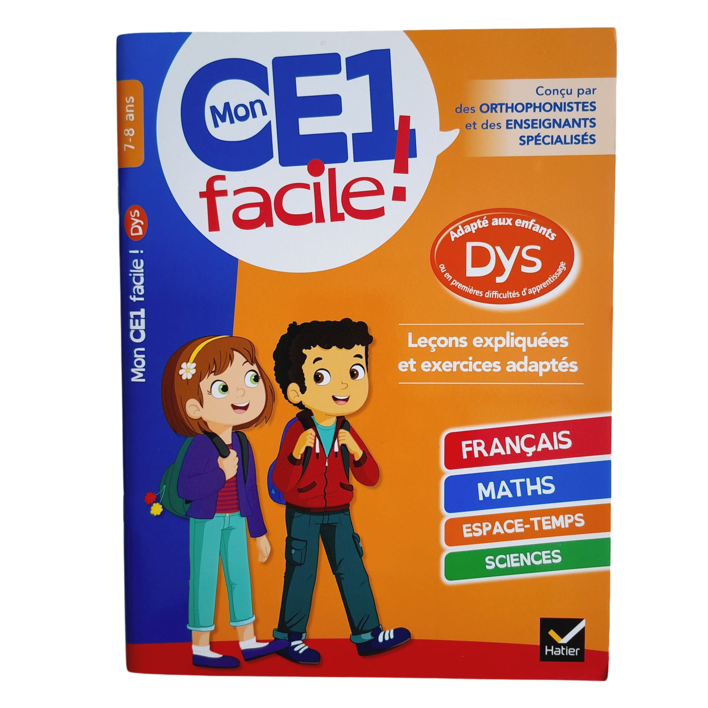Mon Ce1 facile ! adapté aux enfants Dys ou en premières difficultés d'apprentissage - Photo 0