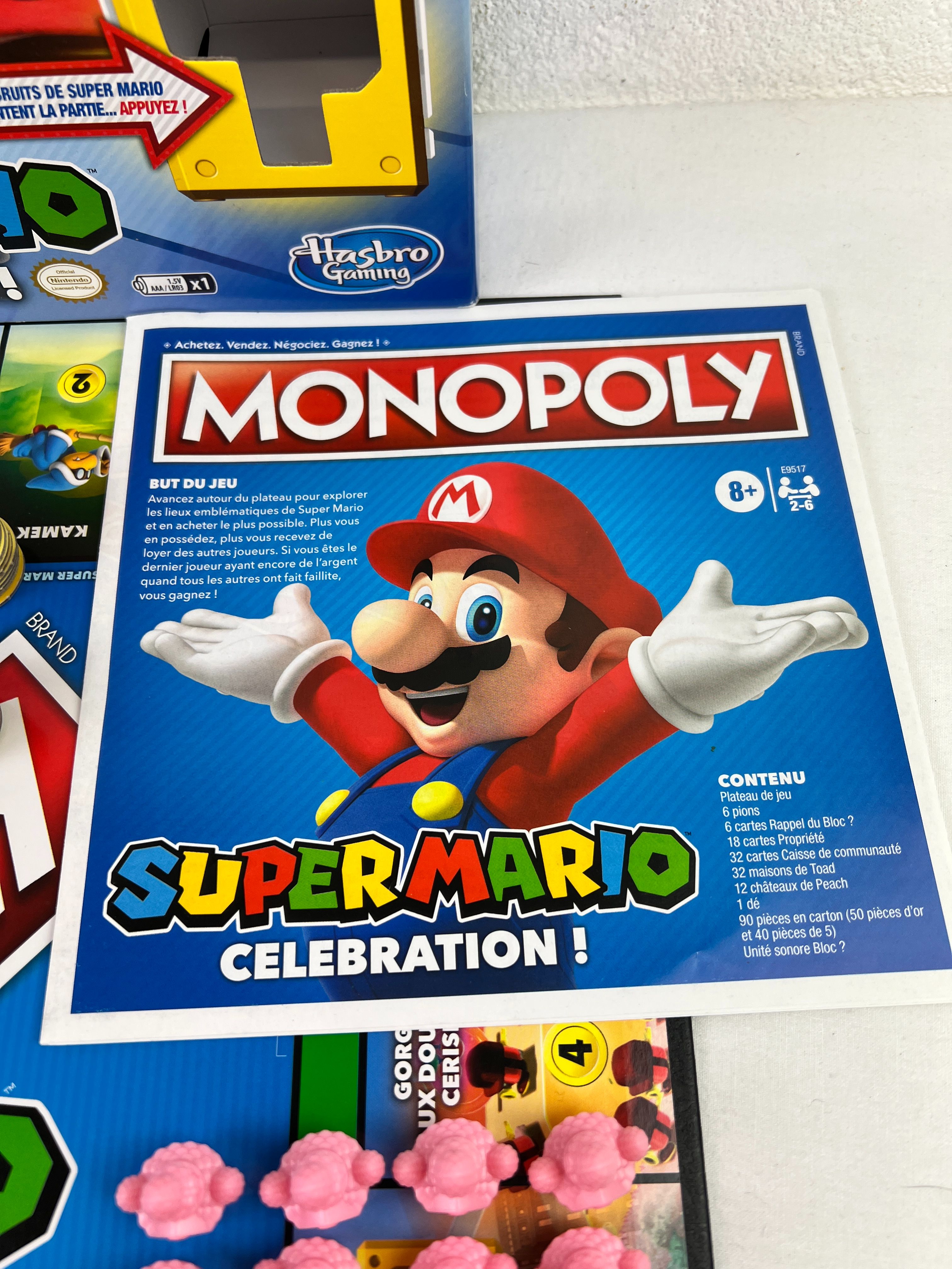 Monopoly Super Mario Nintendo Hasbro 2020 Très bon état - Vue 3 - 