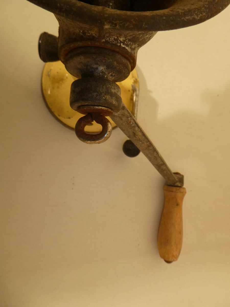 Ancien hachoir a viande manuel - État correct - Photo 2