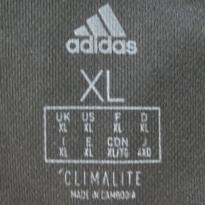 Polo noir - Homme - ADIDAS - Taille XL - Photo 4