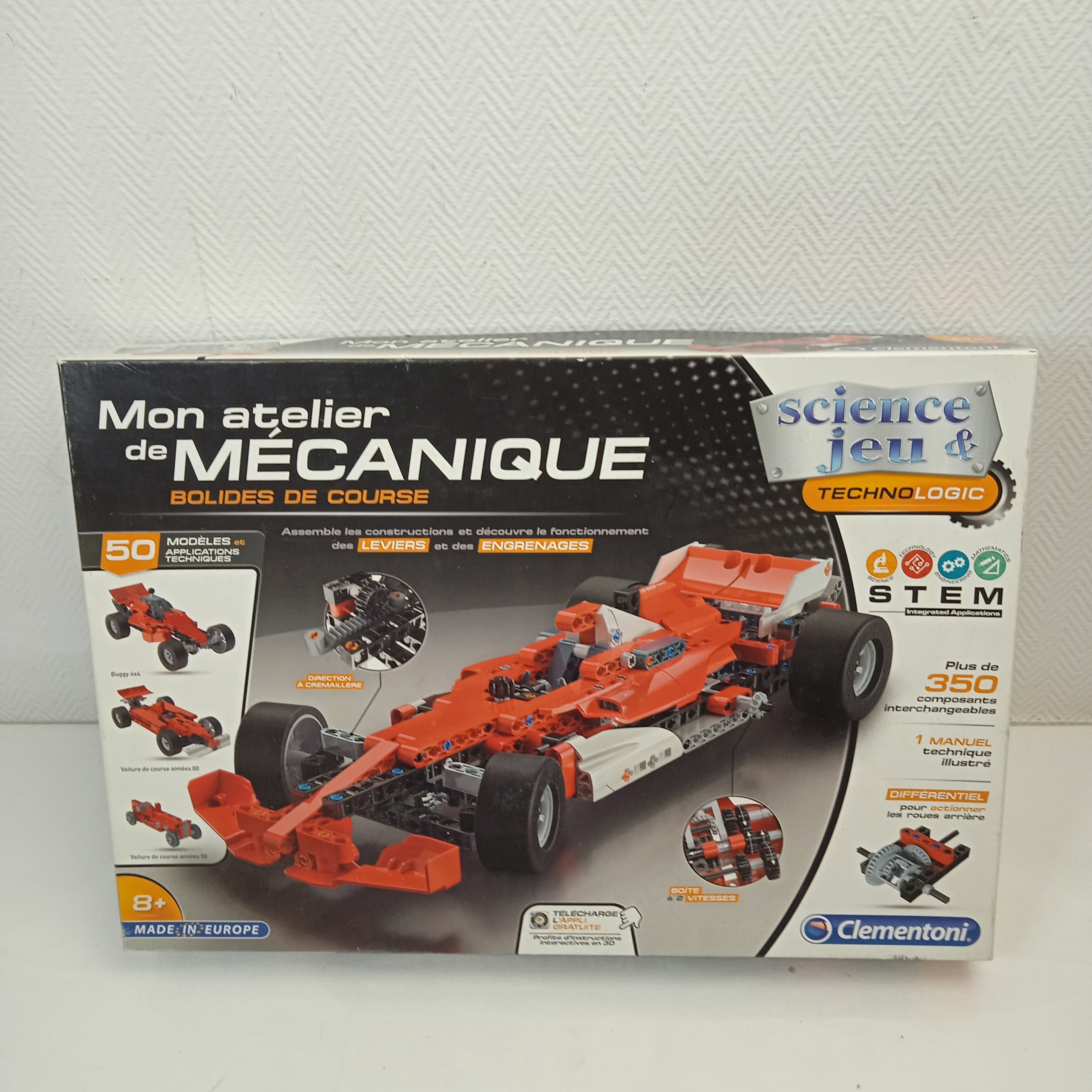 Jouet Clémentoni Mon Atelier Mécanique Bolide de Course Bon état - Vue 3 - 
