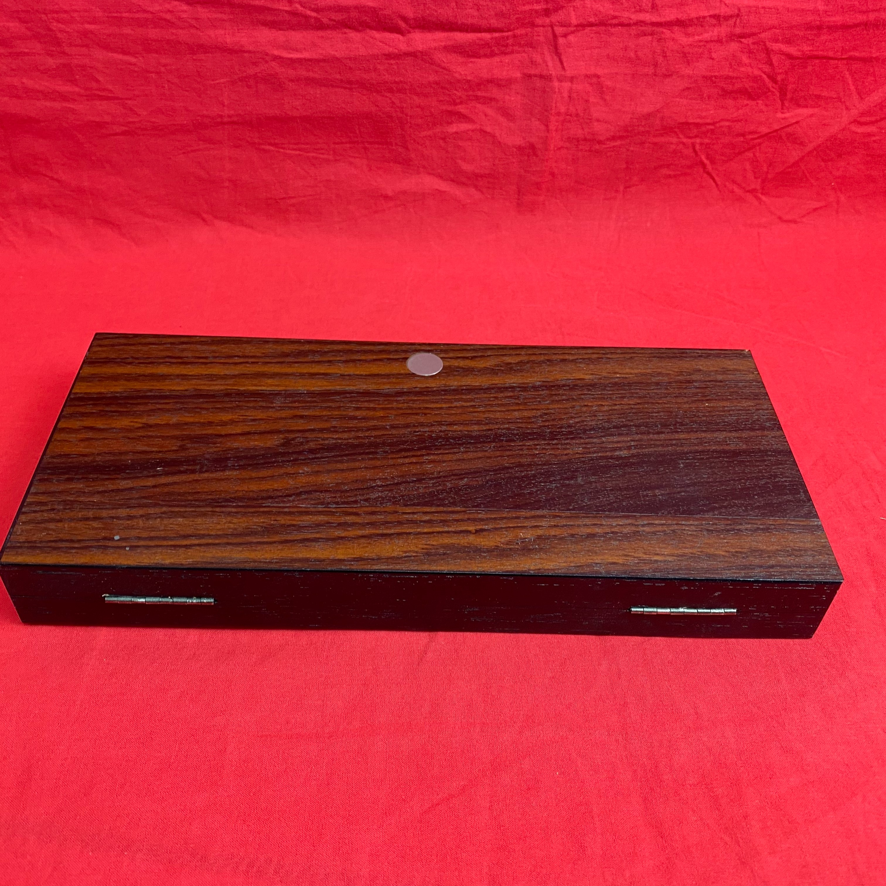 Set de bar vintage Mid-Century en Palissandre et acier inoxydable Année 60/70 Bon état - Vue 6 - 