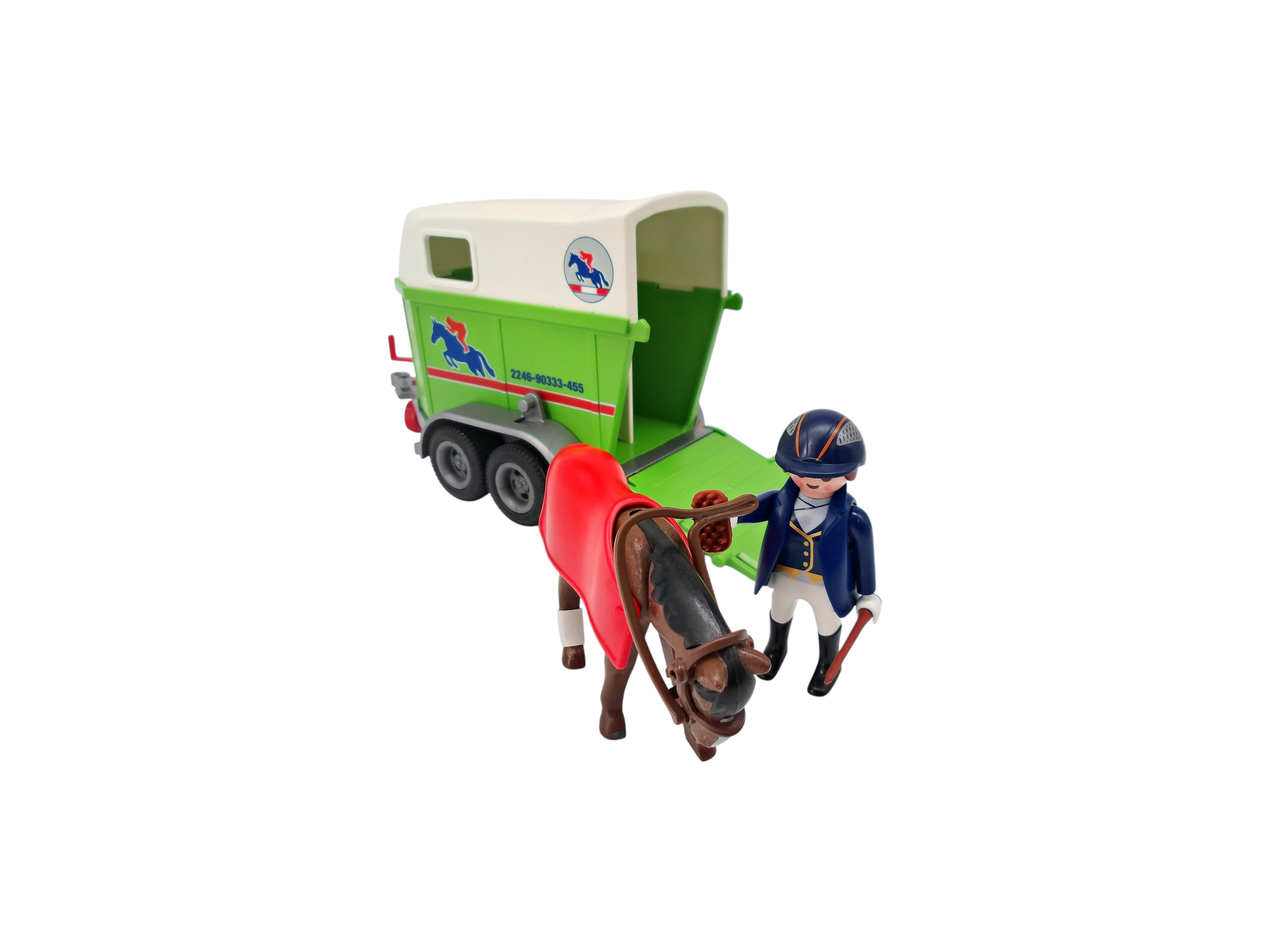 Playmobil - Remorque chevaux  Très bon état - Vue 2 - 
