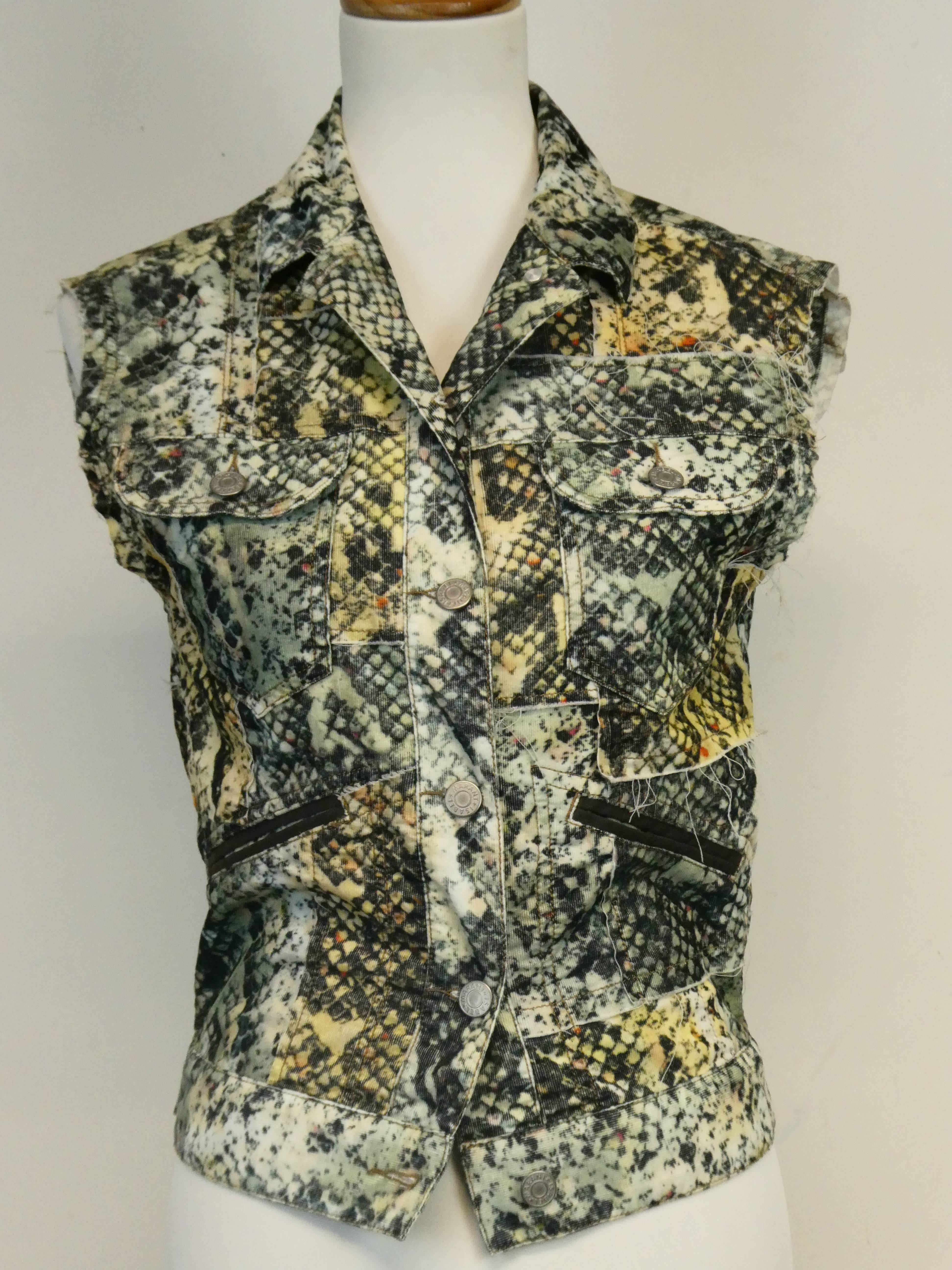 Isabel Marant gilet sans manches à motif - Taille M - Photo 11