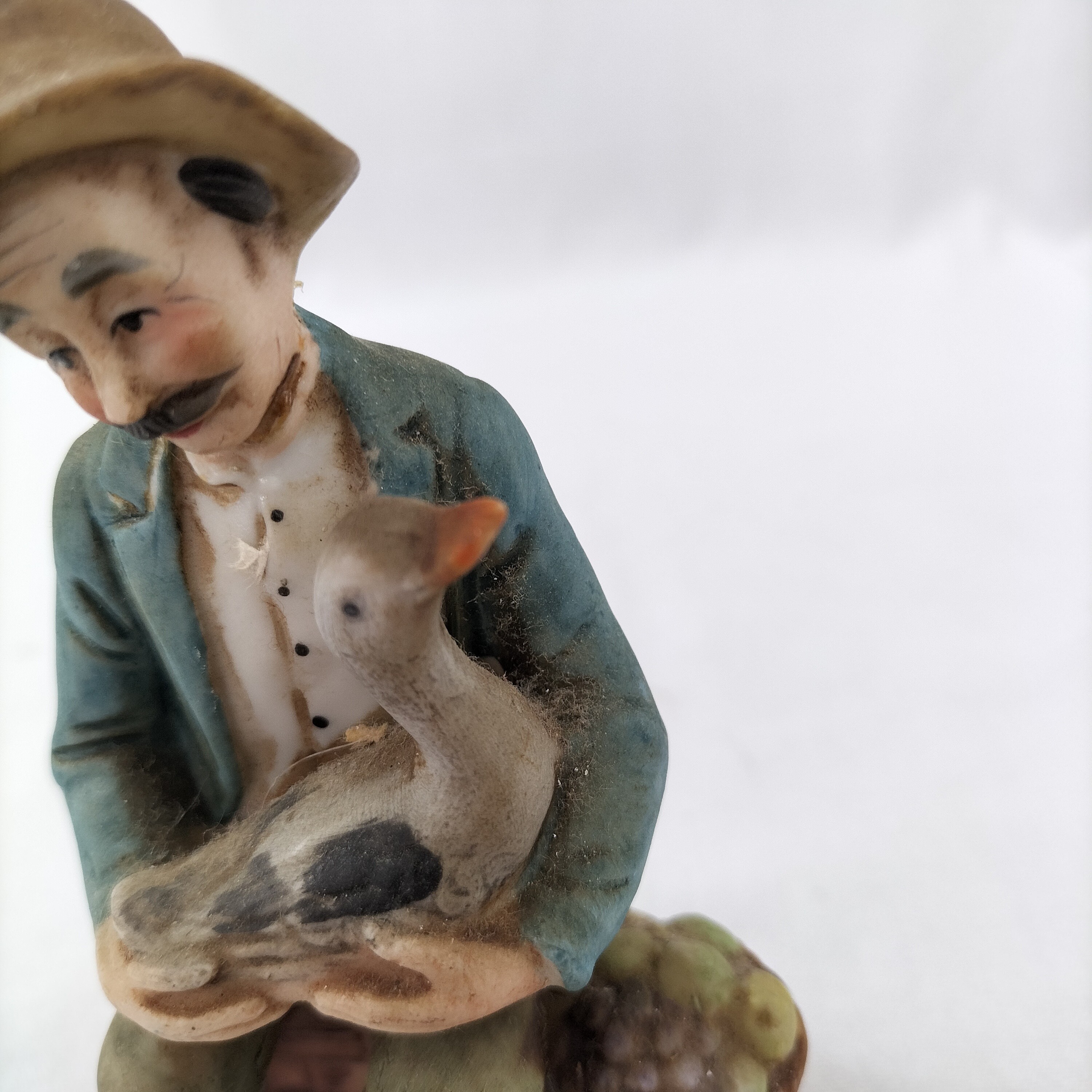 Figurines vintage fermiers peints à la main objets de collection - Photo 2