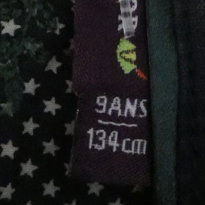 Chemise bleue imprimé étoiles - garçon - Sergent Major - taille 9 ans - Photo 2