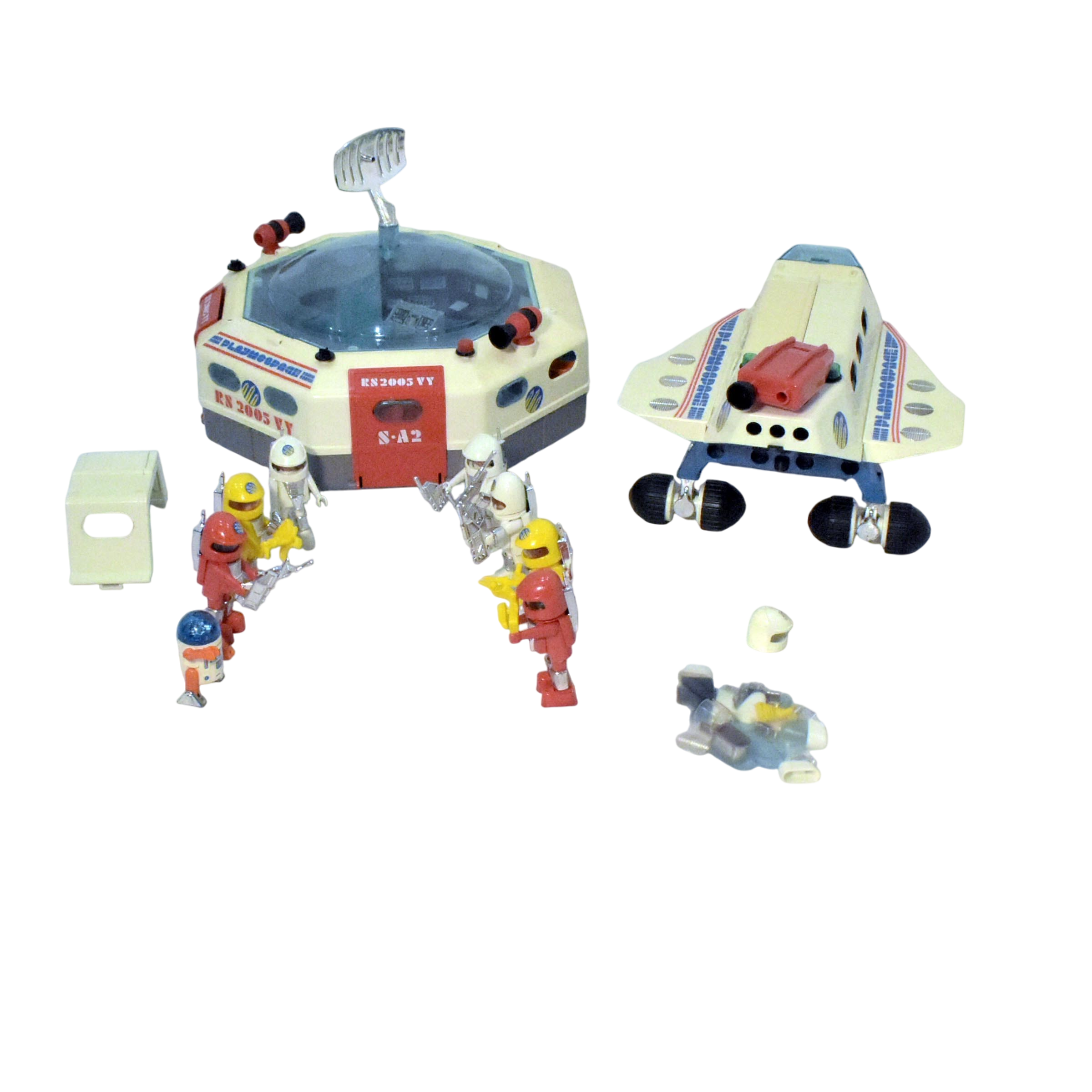 Playmospace by Playmobil™ - Station Lunaire & Navette Spatiale - Années 80 - État correct - Photo 3