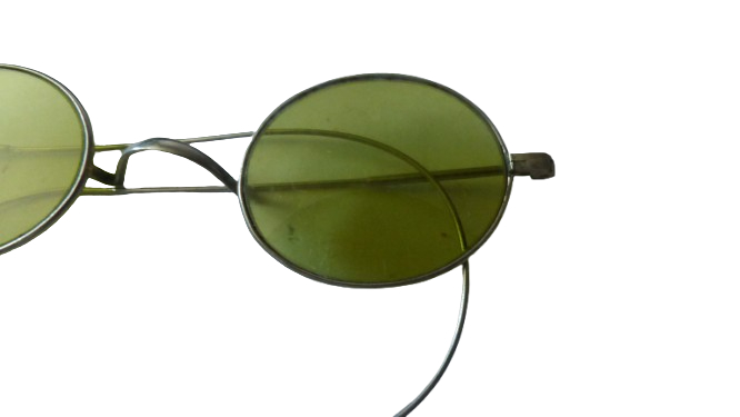 Lunettes vintage style années 1920 et son étui - Photo 3