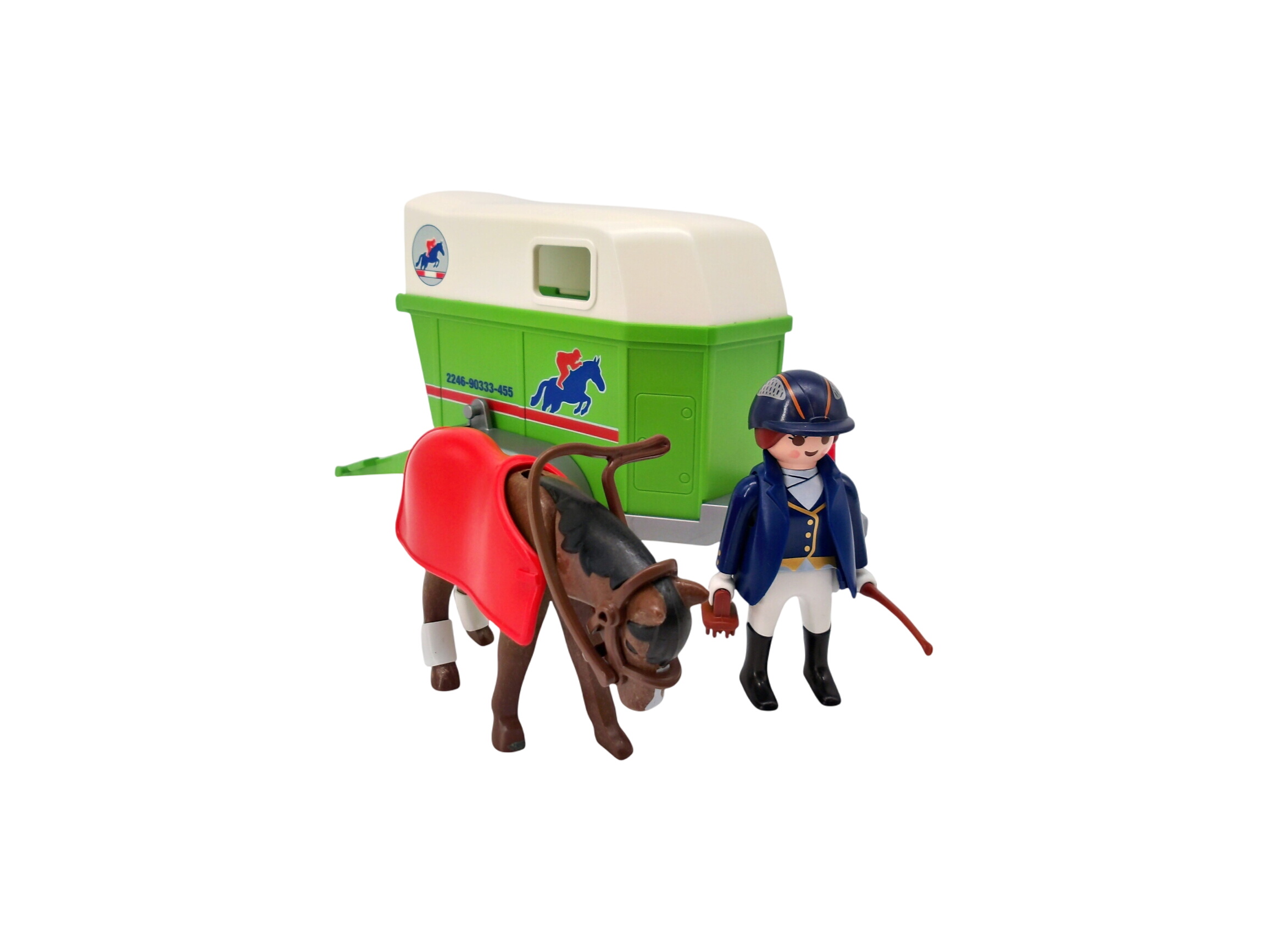 Playmobil - Remorque chevaux  Très bon état -  reconditionné disponible sur Label Emmaüs