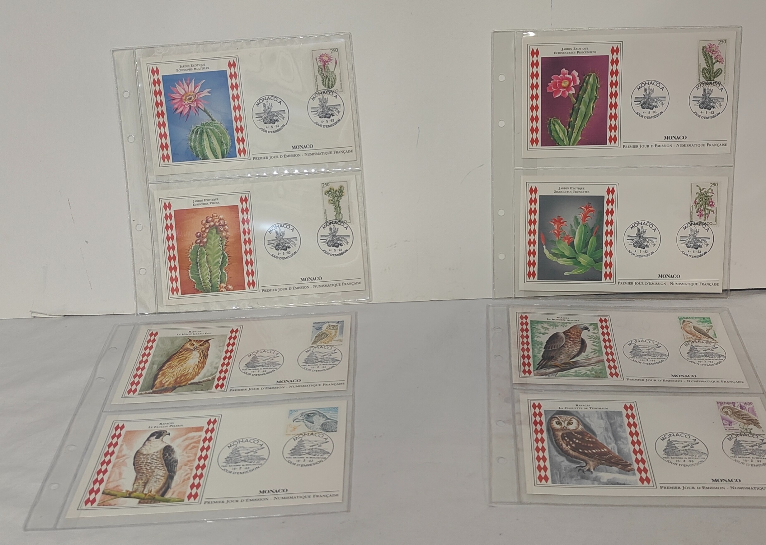 Lot de Carte postale de collection sur l'adhésion de la principauté de Monaco à L'ONU+ Livret avec des timbres de collection - Photo 1