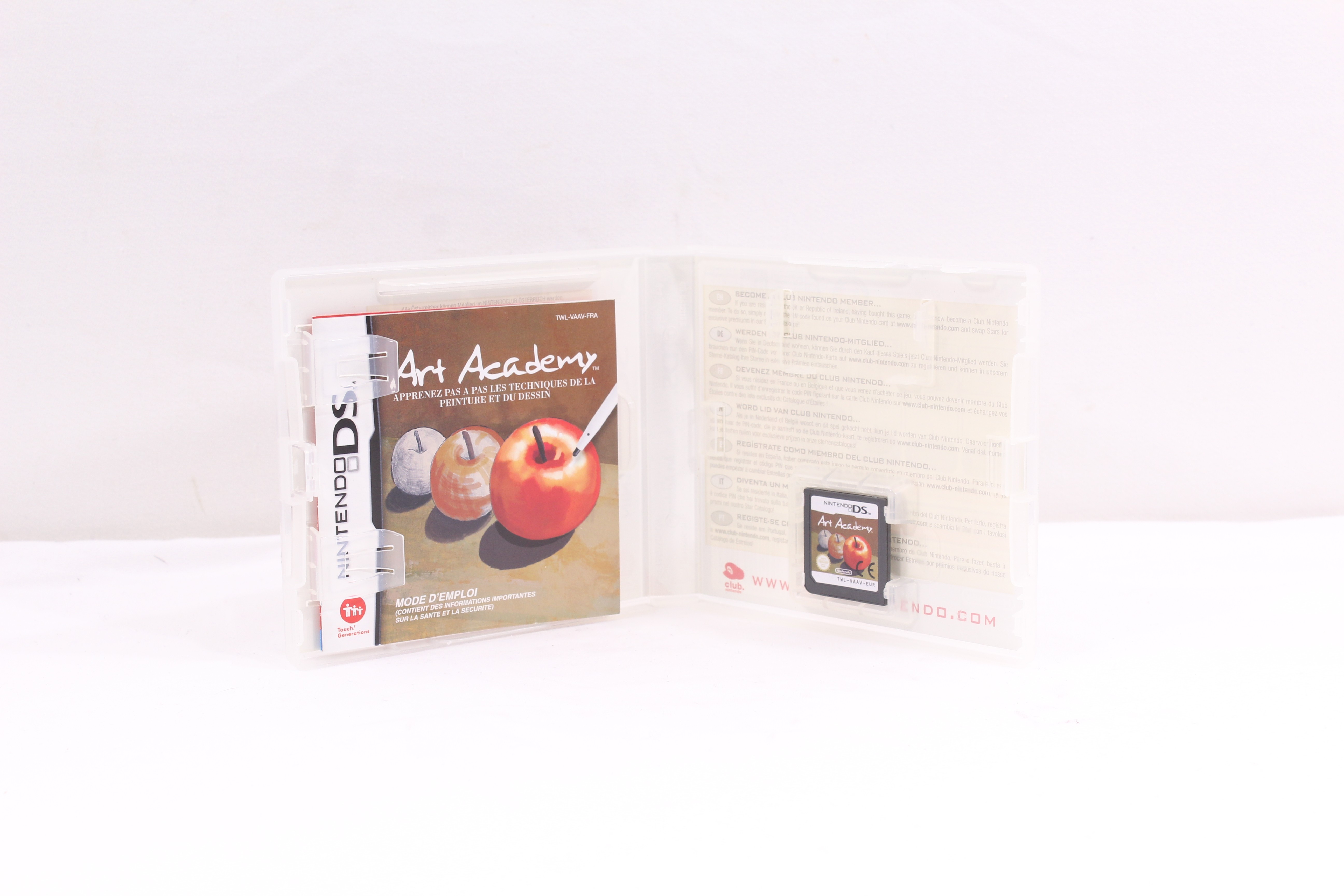 Voir photo 2 de Cartouche de jeu vidéo + boite 'Art Academy' - Nintendo DS Cartouche de jeu vidéo + boite 'Art Academy' - Nintendo DS Bon état - Vue 2 -