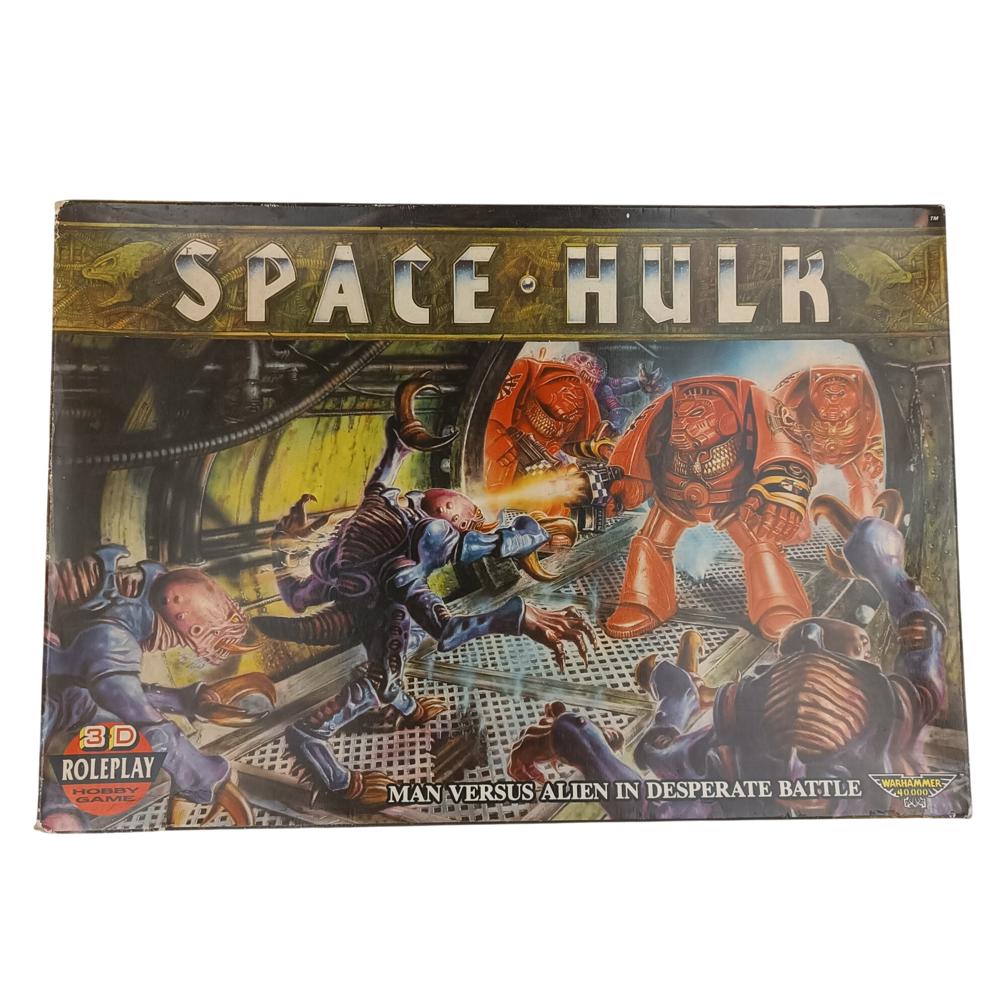 Acheter Jeu de société "Space Hulk" - Warhammer 40K, première édition de 1989, par Games Workshop, figurines peintes État correct - 175,00 € Jeu de société "Space Hulk" - Warhammer 40K, première édition de 1989, par Games Workshop, figurines peintes État correct - reconditionné disponible sur Label Emmaüs