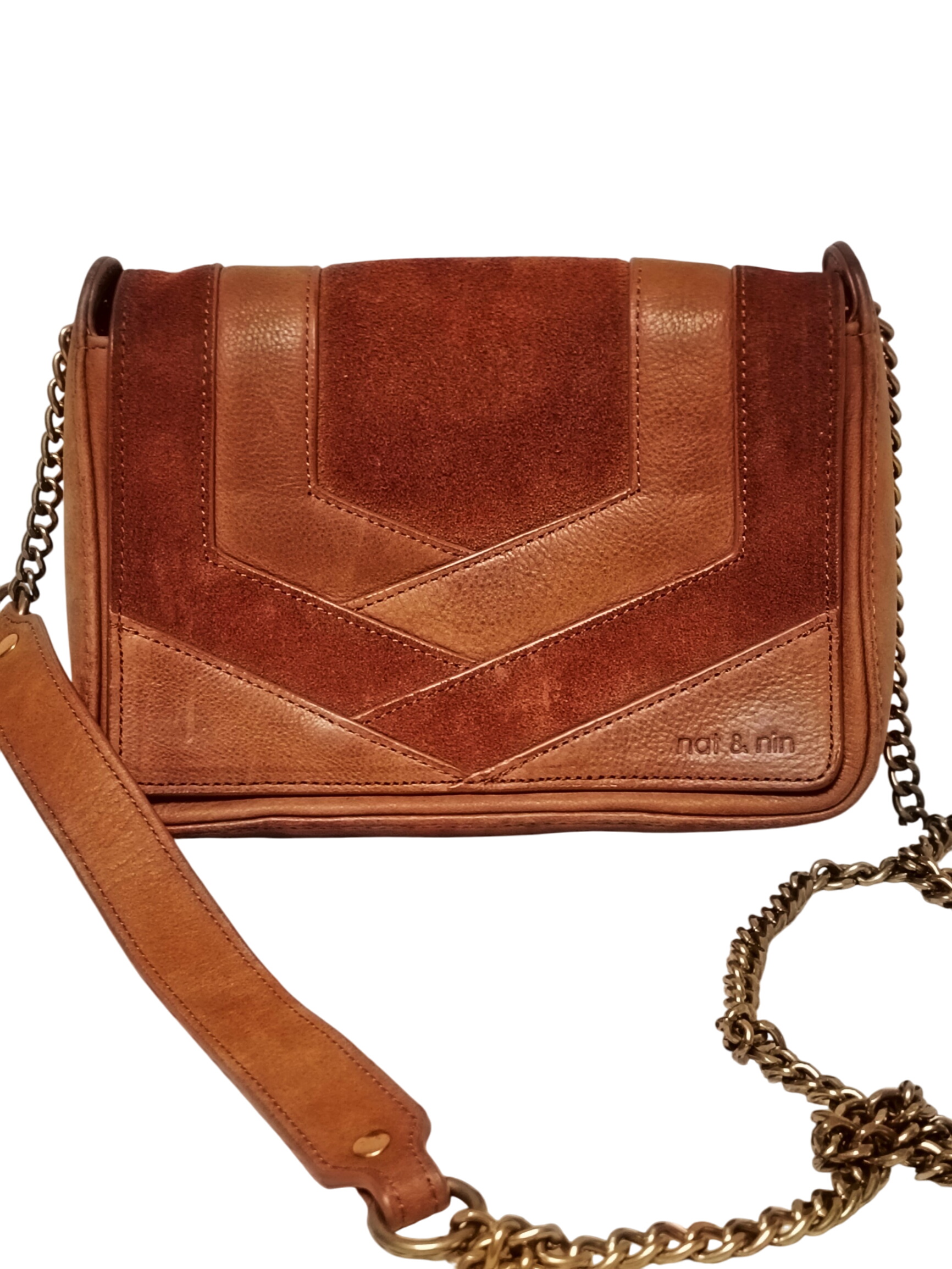 Nat & Nin Sac bandoulière en cuir - Photo 0