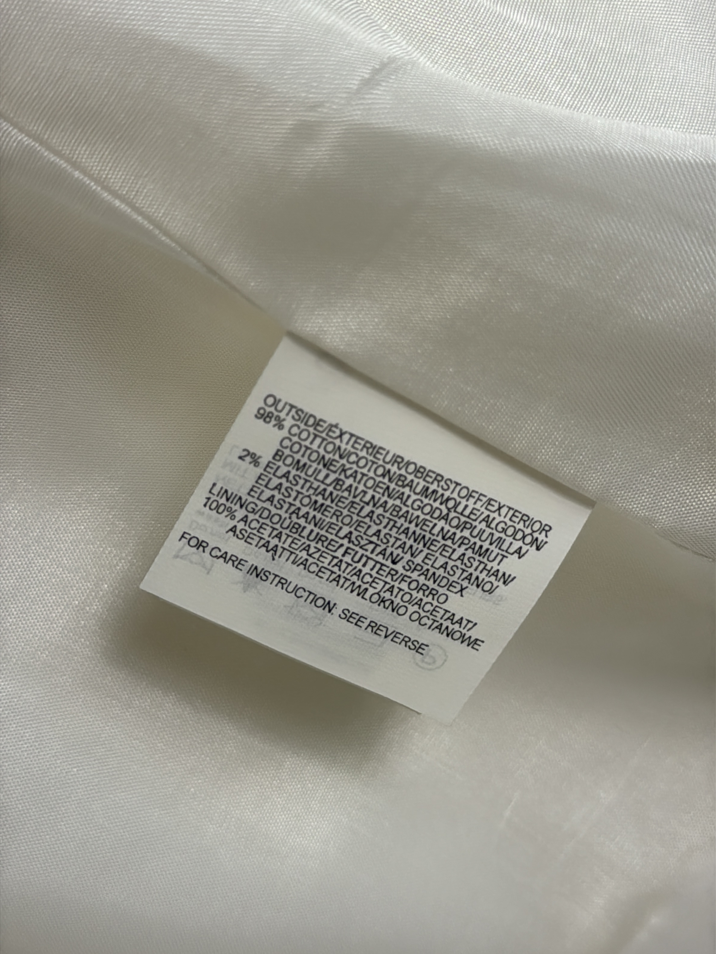 Blazer cintré blanc Mexx L Bon état - Vue 4 - 