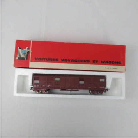 Lot de 3 wagons Jouef Bon état - Vue 4 - 