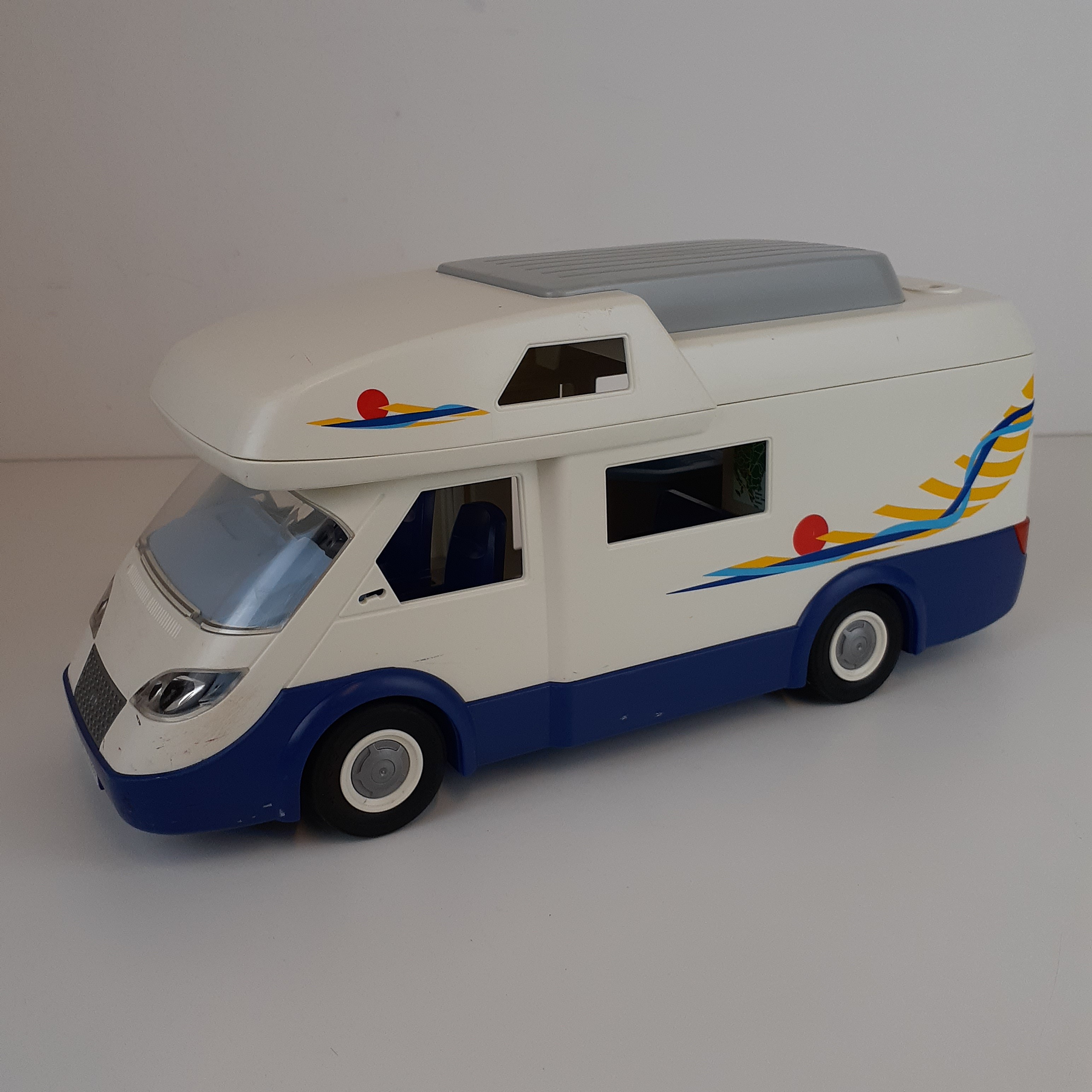 Camping car 4 Passagers - PM 10 4859 - PLAYMOBIL 2010 Bon état - Vue 8 - 