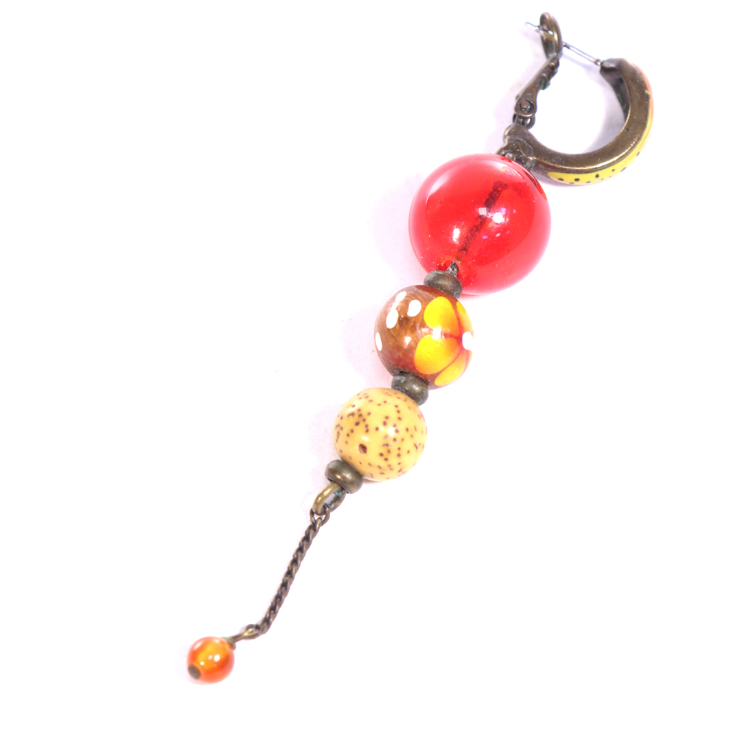 Voir photo 7 de Six paires de boucles d'oreille Six paires de boucles d'oreille Bon état - Vue 7 -