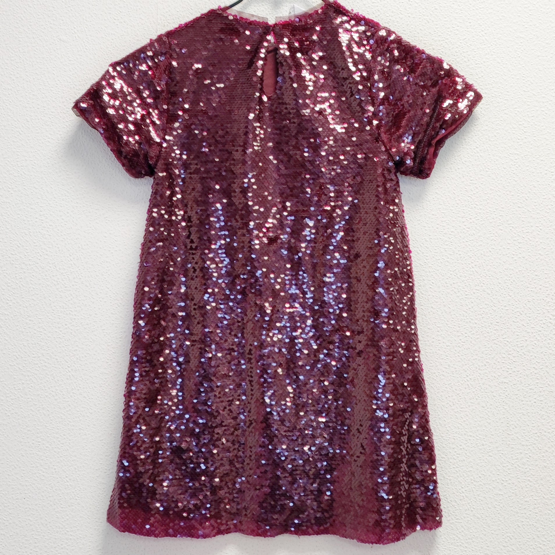 ZARA - Robe pailletée - 8a- Fille Très bon état - Vue 3 - 