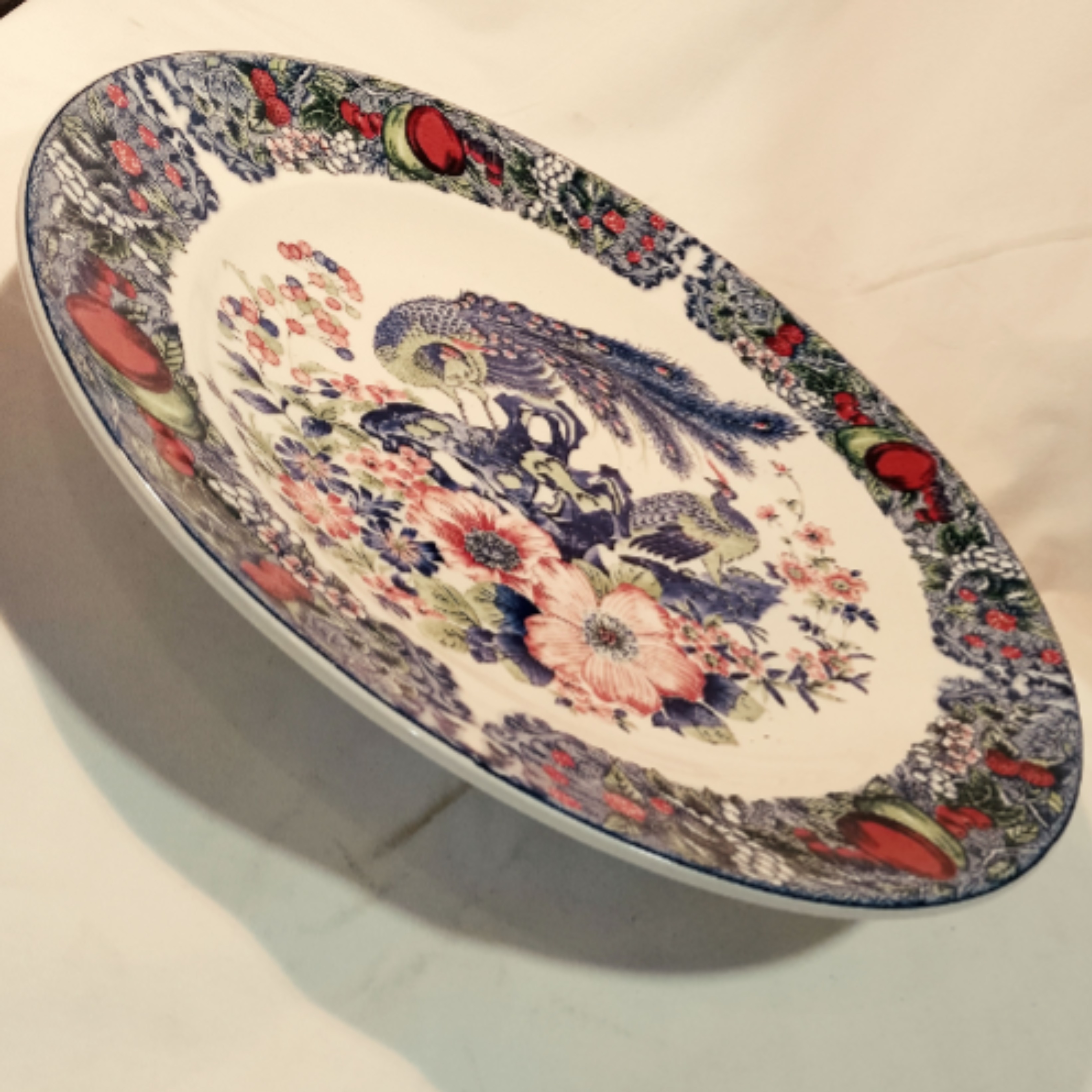 Grand plat rond - 42 cm de diamètre Très bon état - Vue 3 - 