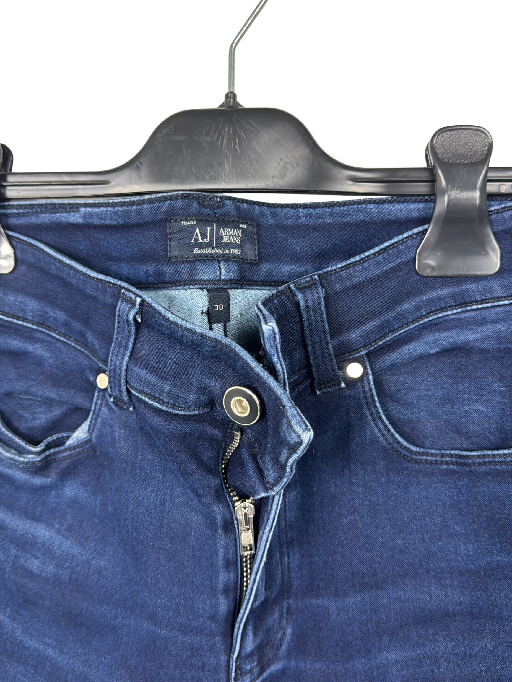 Jean slim Armani bleu foncé taille 30 👖 Très bon état - Vue 2 - 